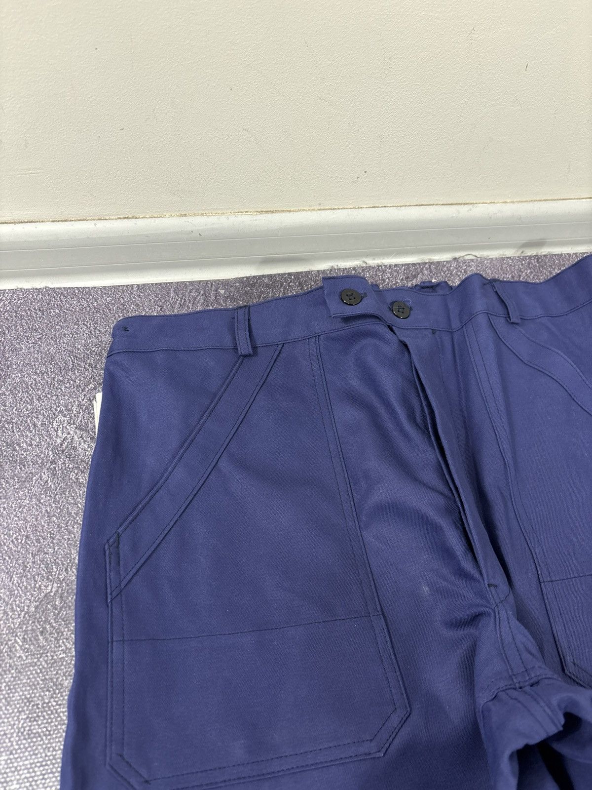 Other Vintage Sanfor French Workwear Pants 60s Cotton Twill Size US 38 / EU 54 - 6 Thumbnail