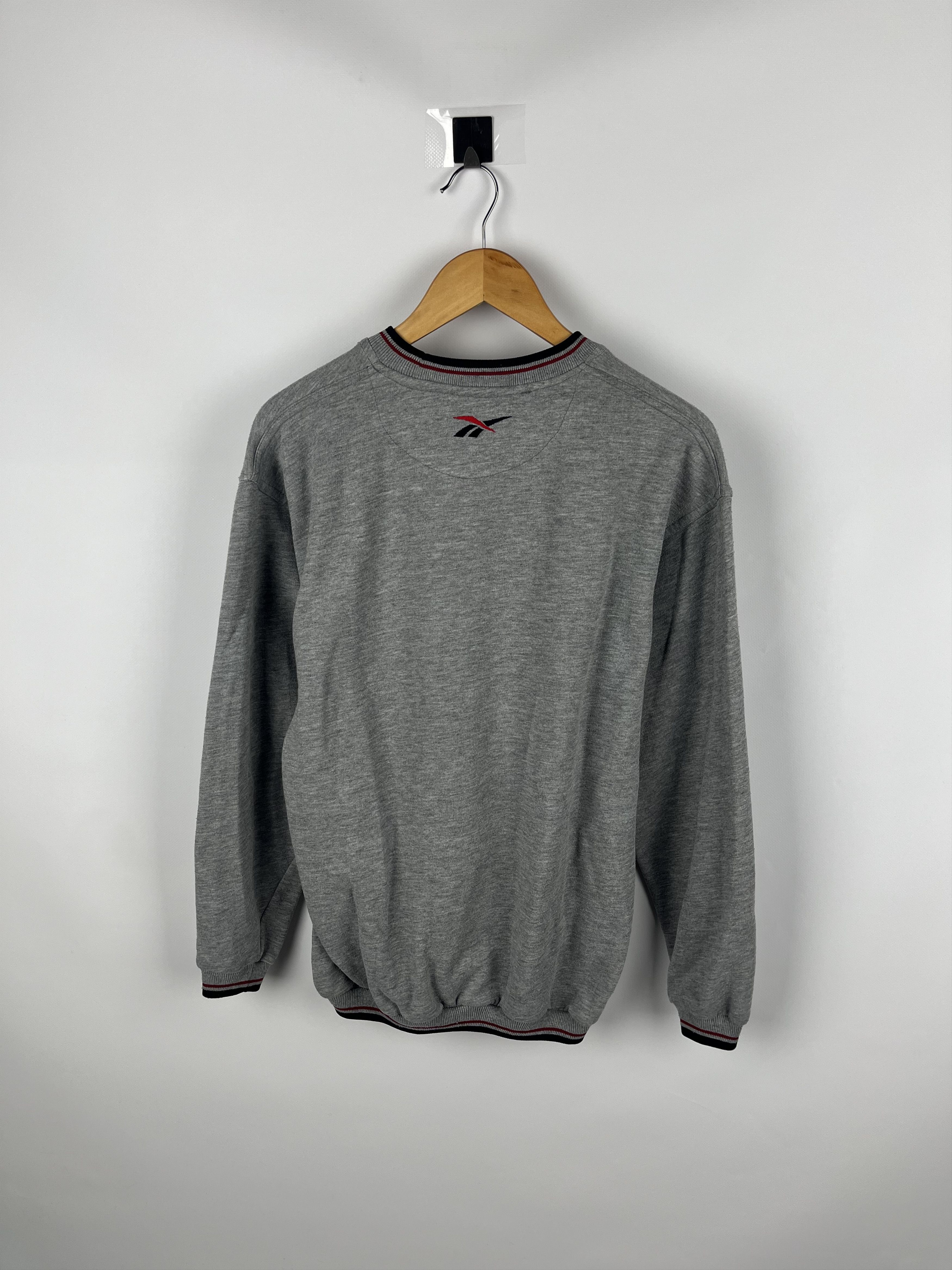 Reebok Vintage Reebok Sweatshirt 00s Grunge Baggy Fit Size Medium Size US M / EU 48-50 / 2 - 2 Thumbnail