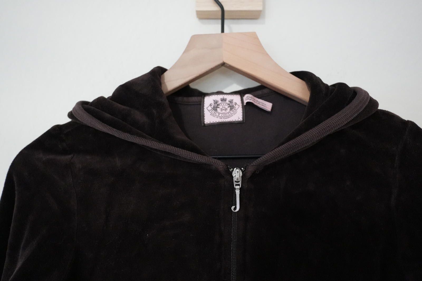 Juicy Couture Jeans Juicy Couture Jacket Women's L Brown VTG Y2K Track Velour Size L / US 10 / IT 46 - 2 Thumbnail