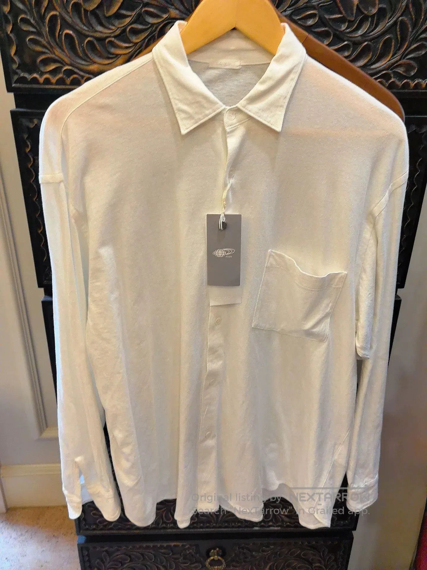 Comoli COMOLI Men's White Long. Size US M / EU 48-50 / 2 - 1 Thumbnail
