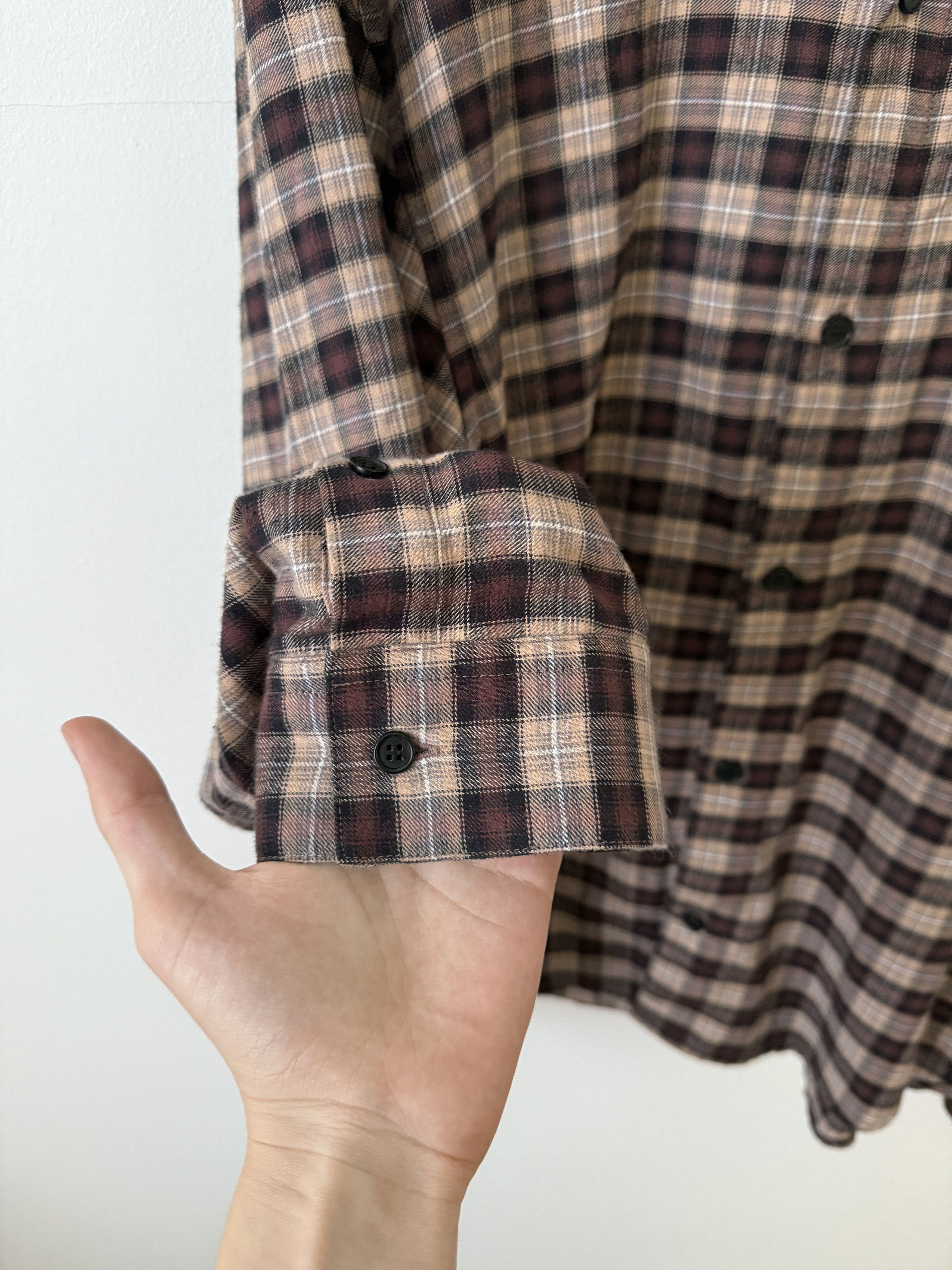 Vuja De Ross Check Flannel in Cashmere & Cotton Size US M / EU 48-50 / 2 - 8 Thumbnail