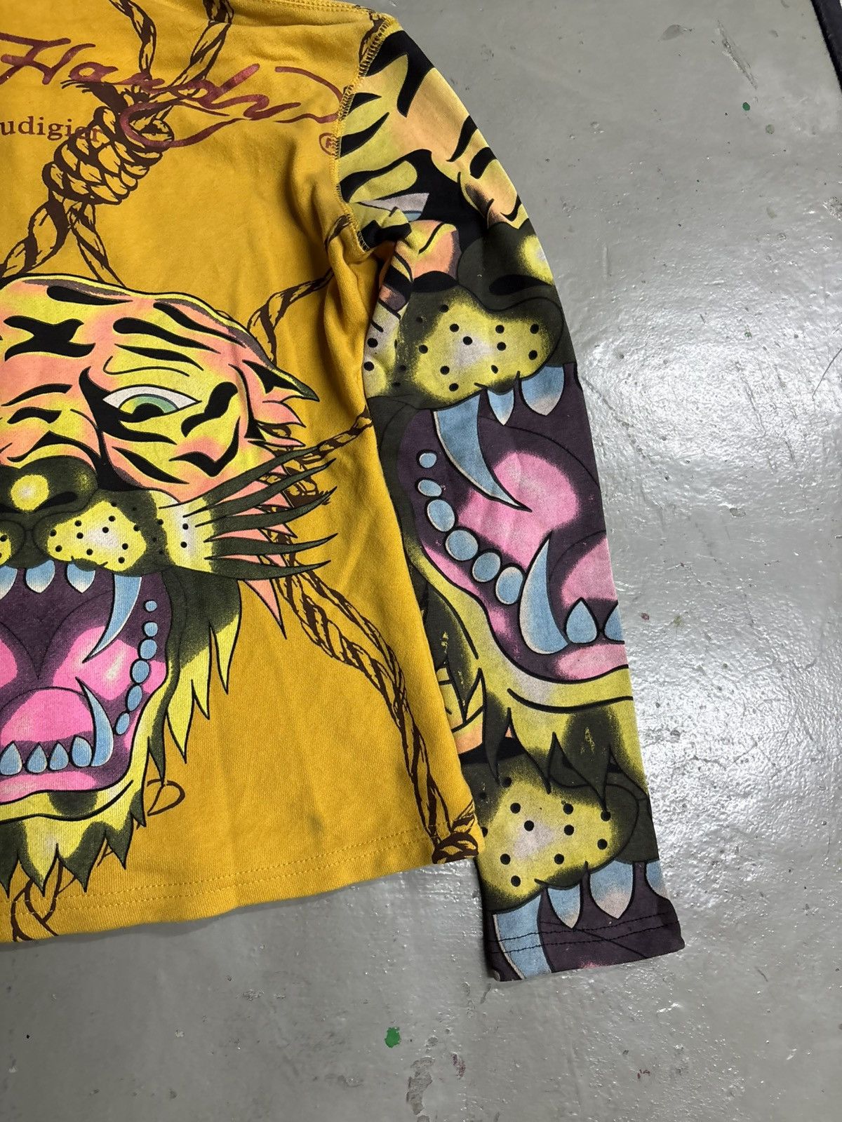 Ed Hardy Ed Hardy Tiger Y2K Rhinestones Skull Print Zip Hoodie Jacket Size US XS / EU 42 / 0 - 12 Thumbnail