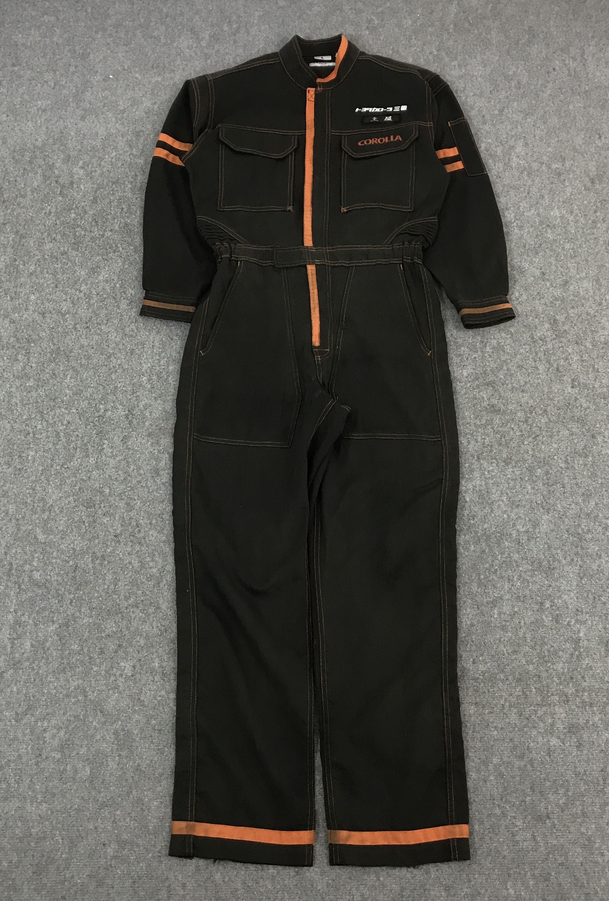 Japanese Brand COROLLA TOYOTA MOTORSPORT COVERALL JACKET Size US L / EU 52-54 / 3 - 2 Thumbnail