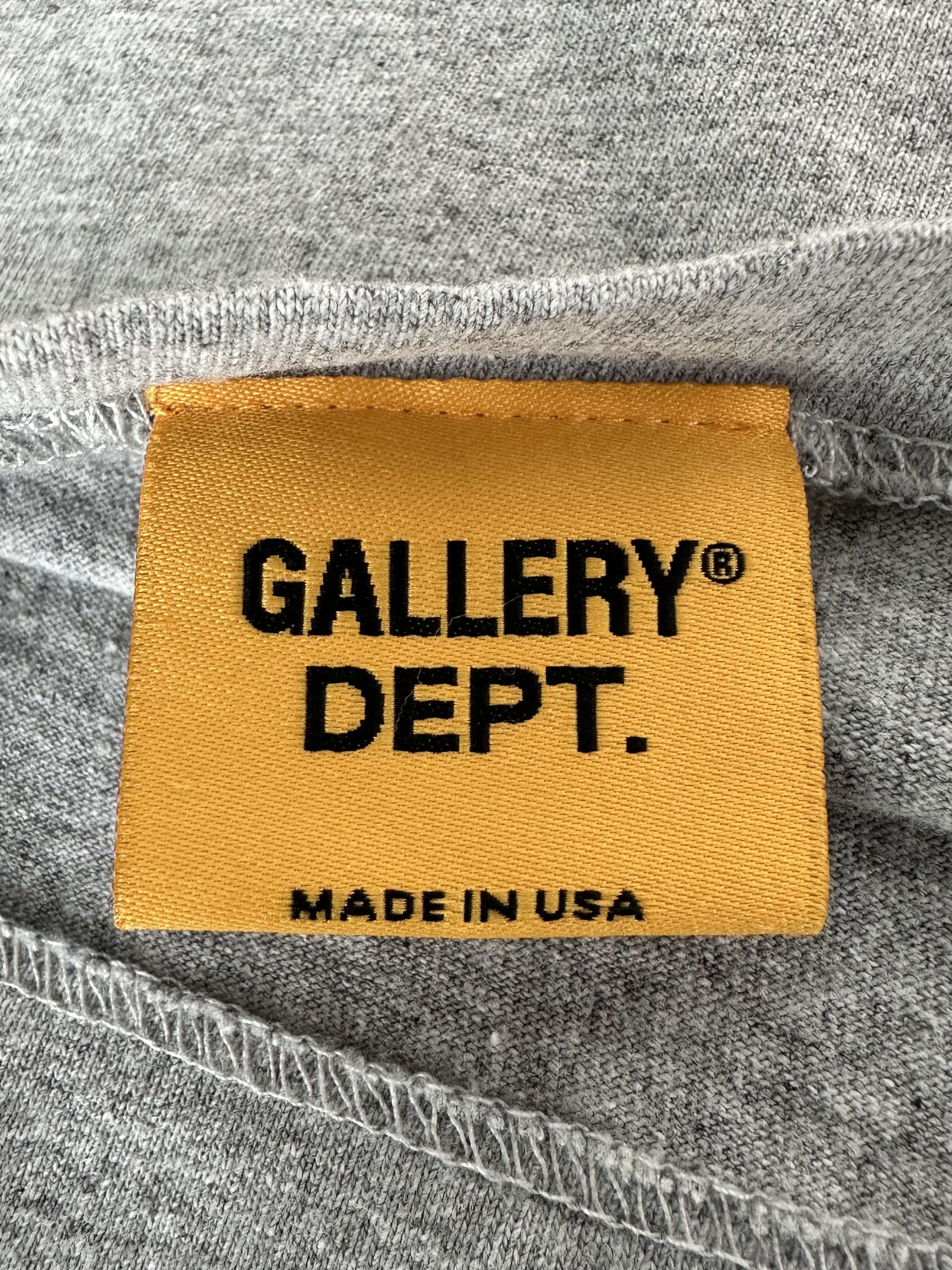 Gallery Dept. Gallery Dept Grey & Black Art Dept T-Shirt XXL Size US XXL / EU 58 / 5 - 3 Thumbnail