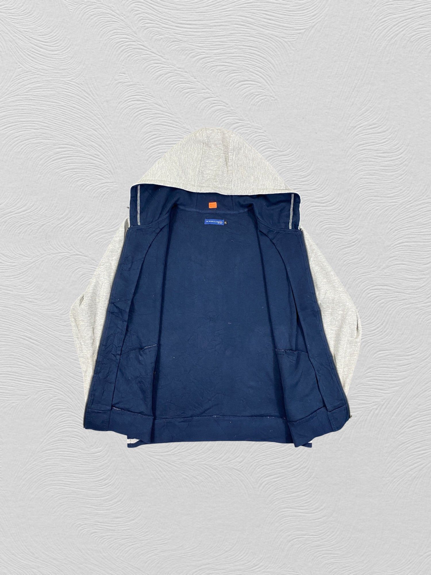 Japanese Brand Vintage HK Works London Hoodie -SW154 Size US L / EU 52-54 / 3 - 2 Thumbnail