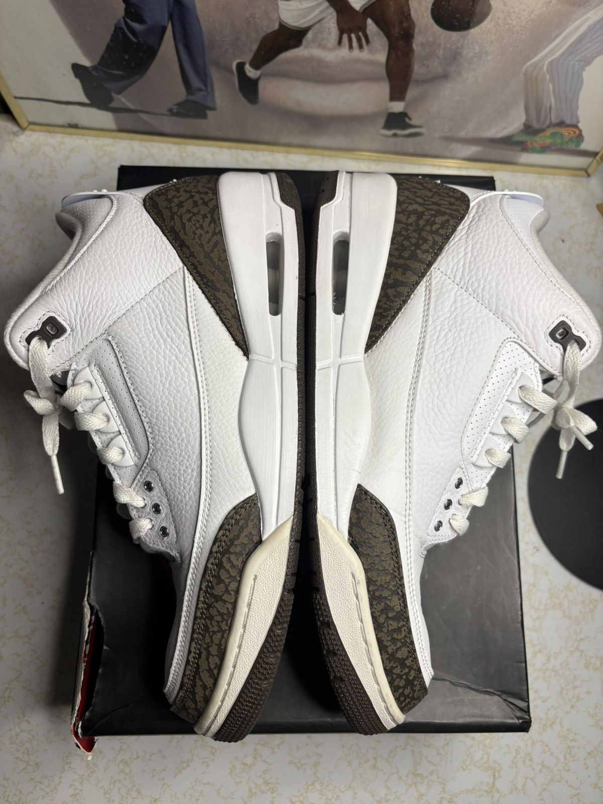 Jordan Brand Air Jordan 3 Retro Mocha Size US 10.5 / EU 43-44 - 4 Thumbnail