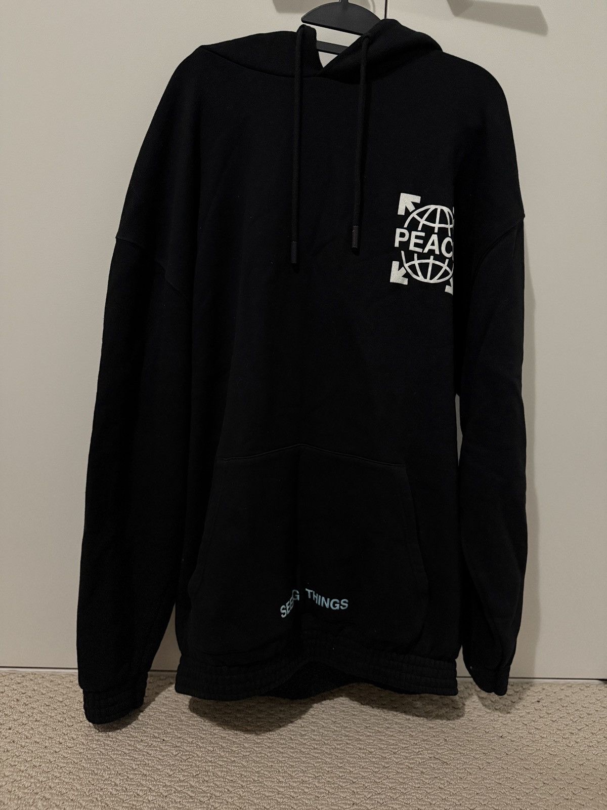 Off-White Off-White Seeing Things Hoodie Size US L / EU 52-54 / 3 - 2 Thumbnail