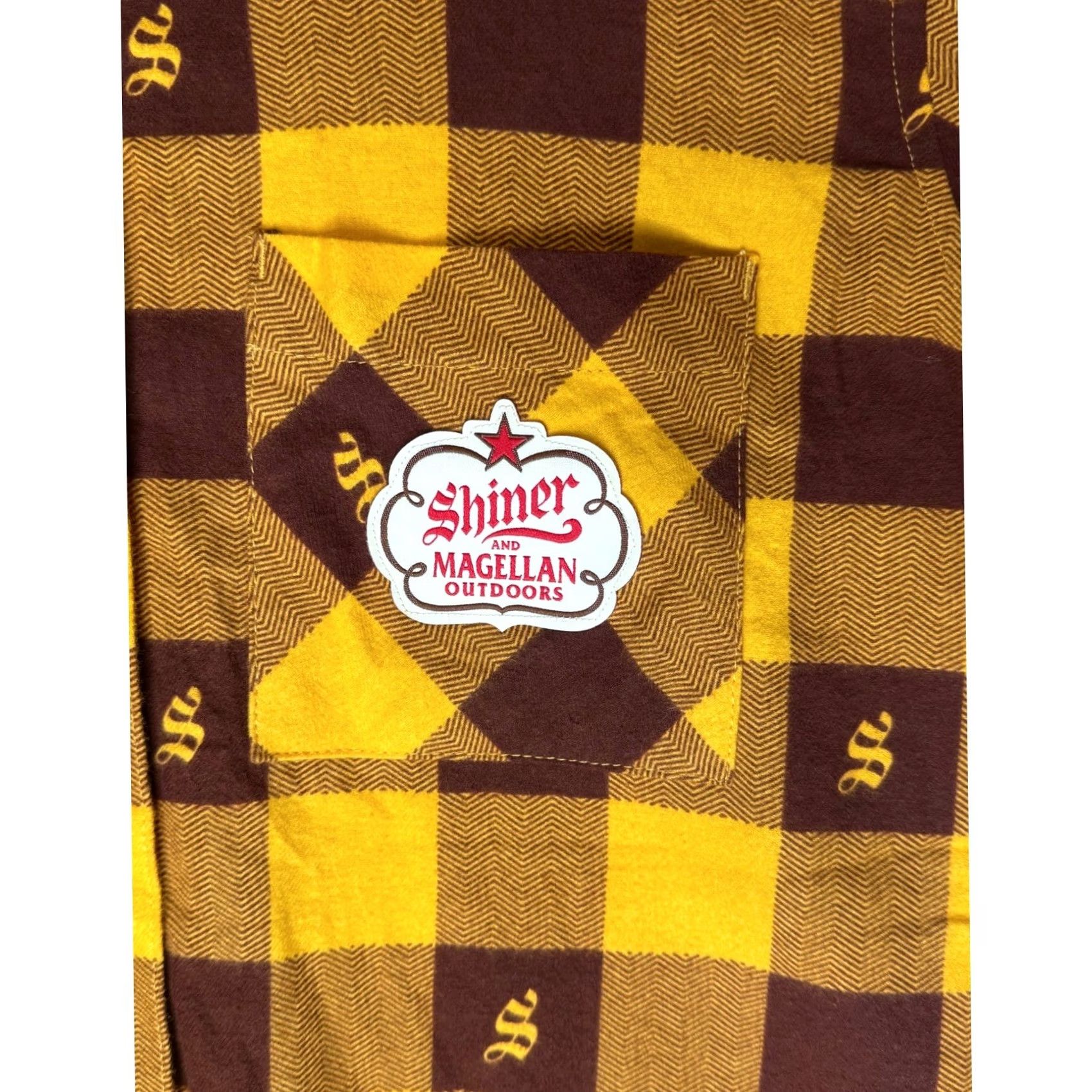 Vintage Magellan Outdoors Plaid Flannel Shirt Mens Small Button-Up Long Sleeve Casual Shiner Beer Patch Size US S / EU 44-46 / 1 - 3 Thumbnail