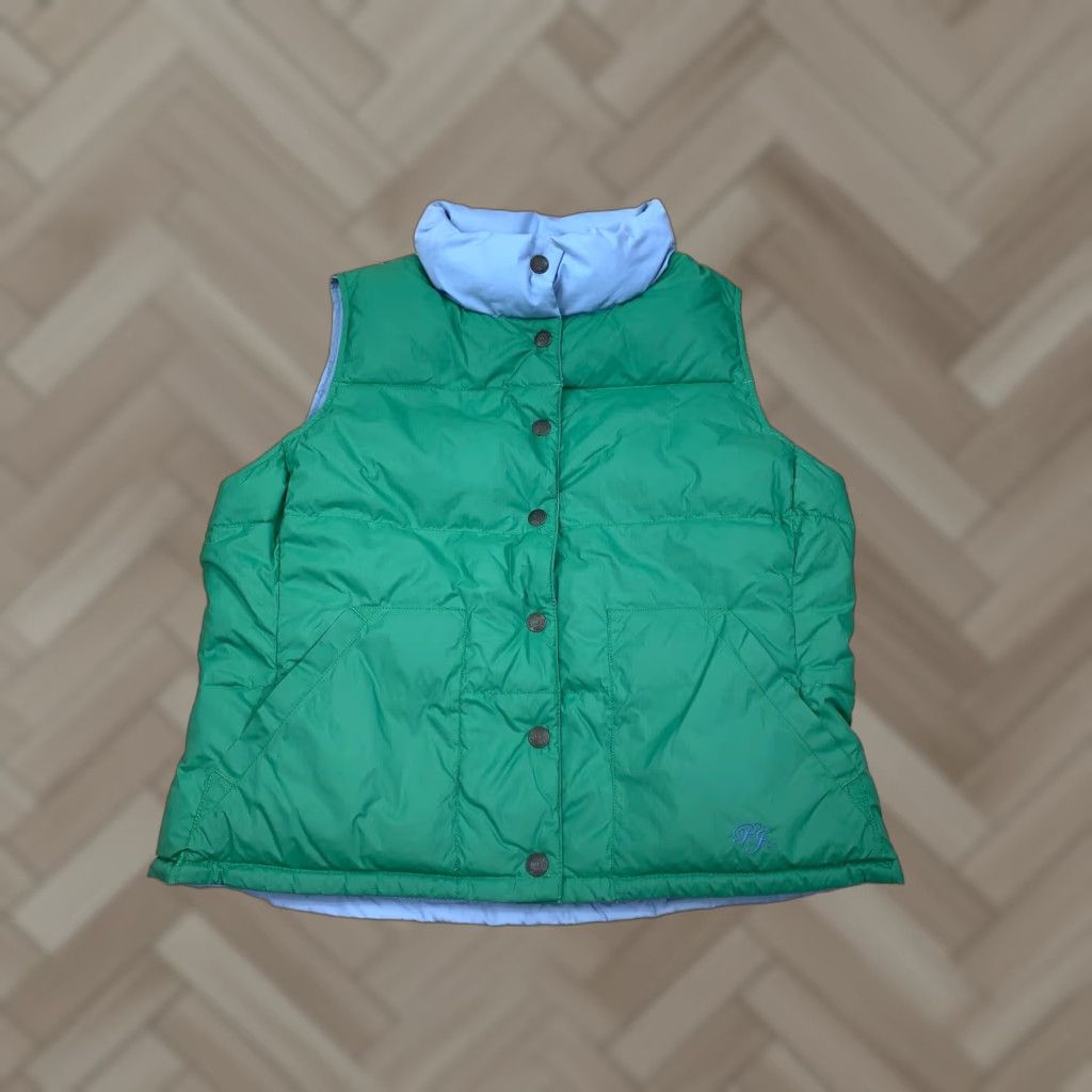 Vintage Polo Women Reversible Puffer Jacket Small Green Winter Casual Jacket Polo Women S Green Reversible Puffer Jacket Winter Casual Small Size 28" / US 6 / IT 42 - 1 Thumbnail
