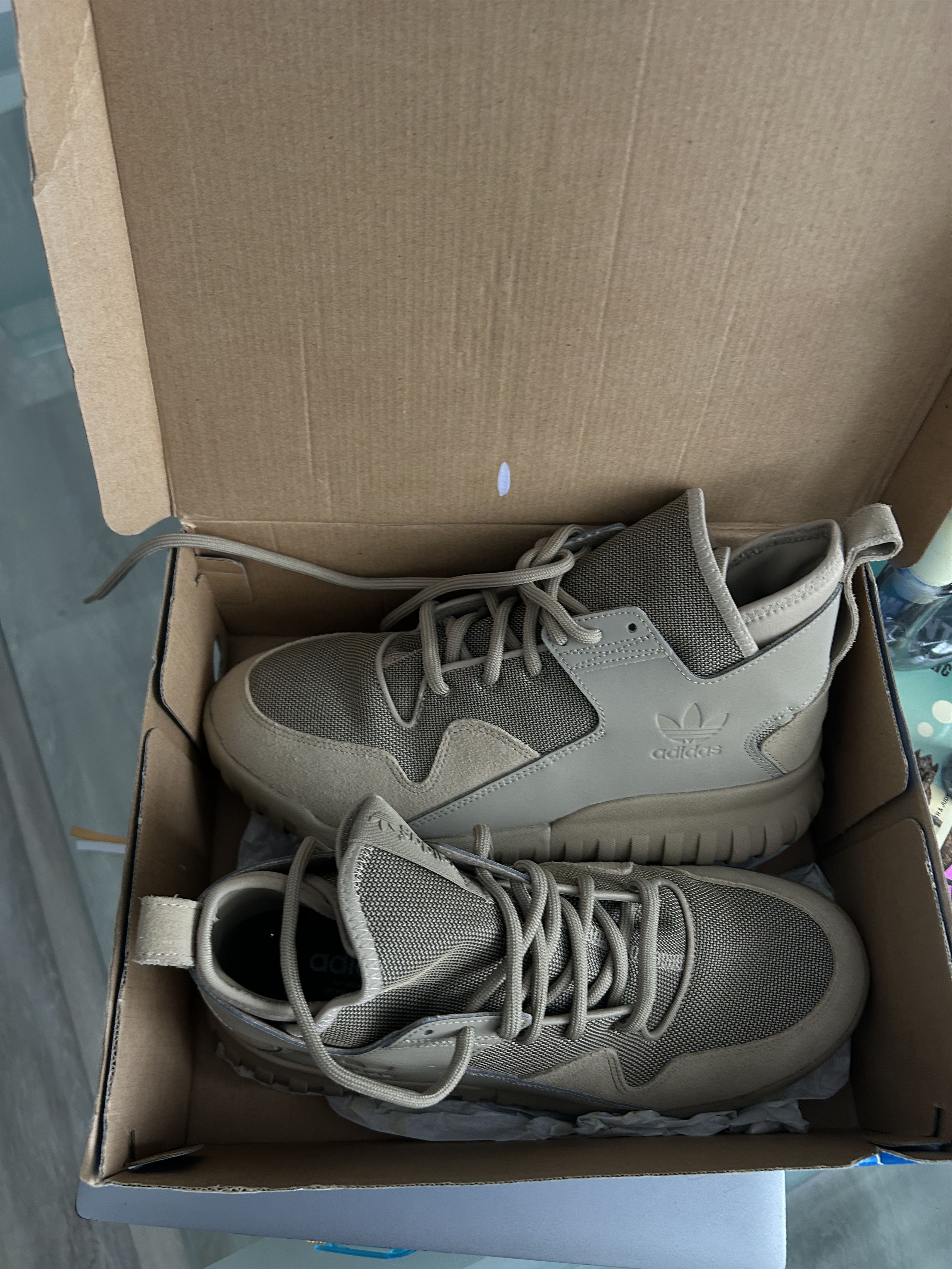 Adidas Adidas Tubular X 'Hemp' Size US 9 / EU 42 - 3 Thumbnail