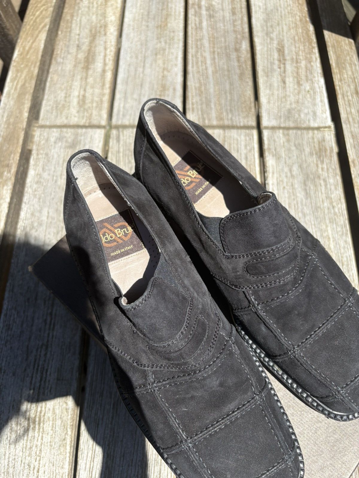 Aldo Brue Aldo Brue Textured Suede loafer Size US 8 / EU 41 - 8 Thumbnail