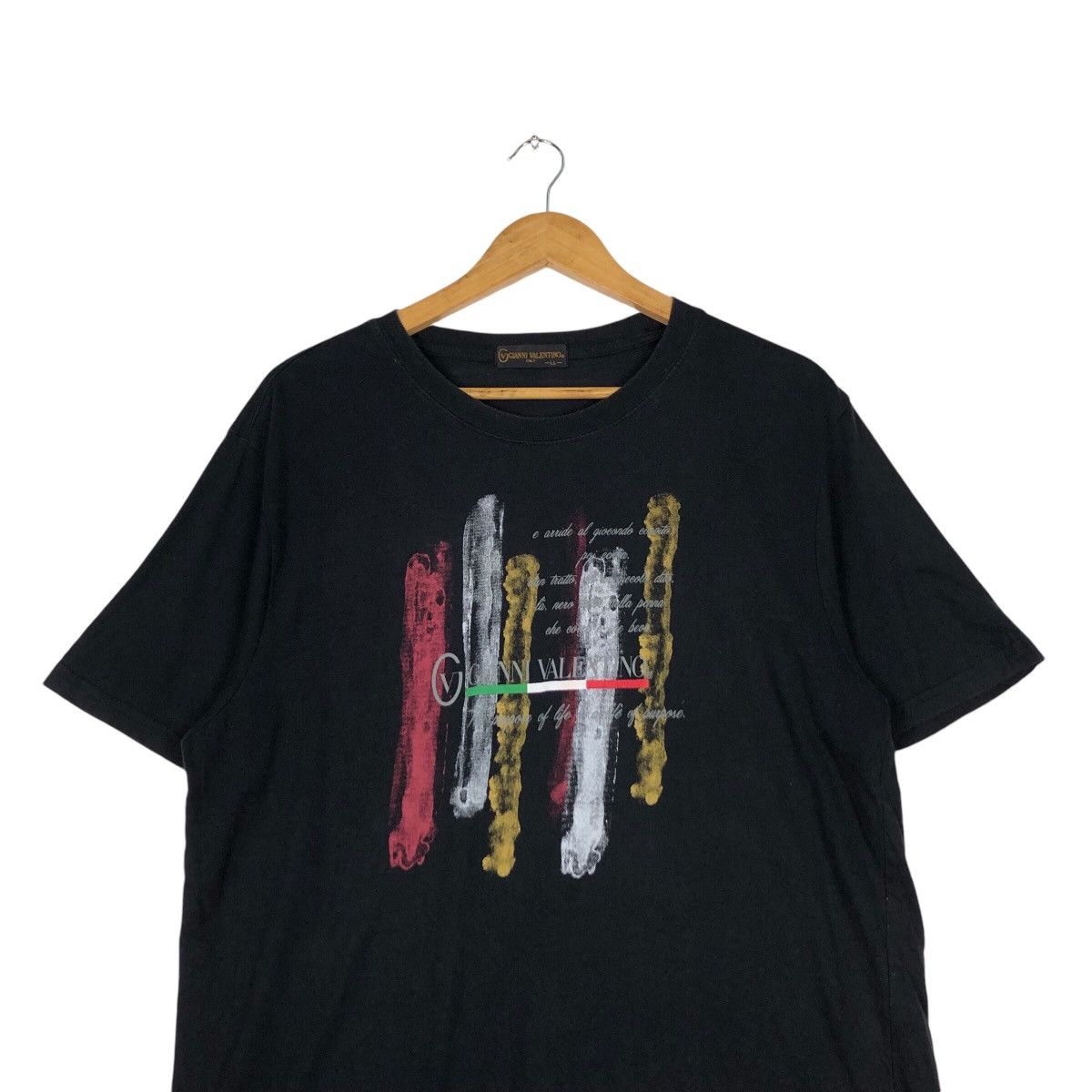Gianni Valentino × Japanese Brand × Valentino Vintage Gianni Valentino Designer T-shirt Medium #A2 Size US M / EU 48-50 / 2 - 2 Thumbnail