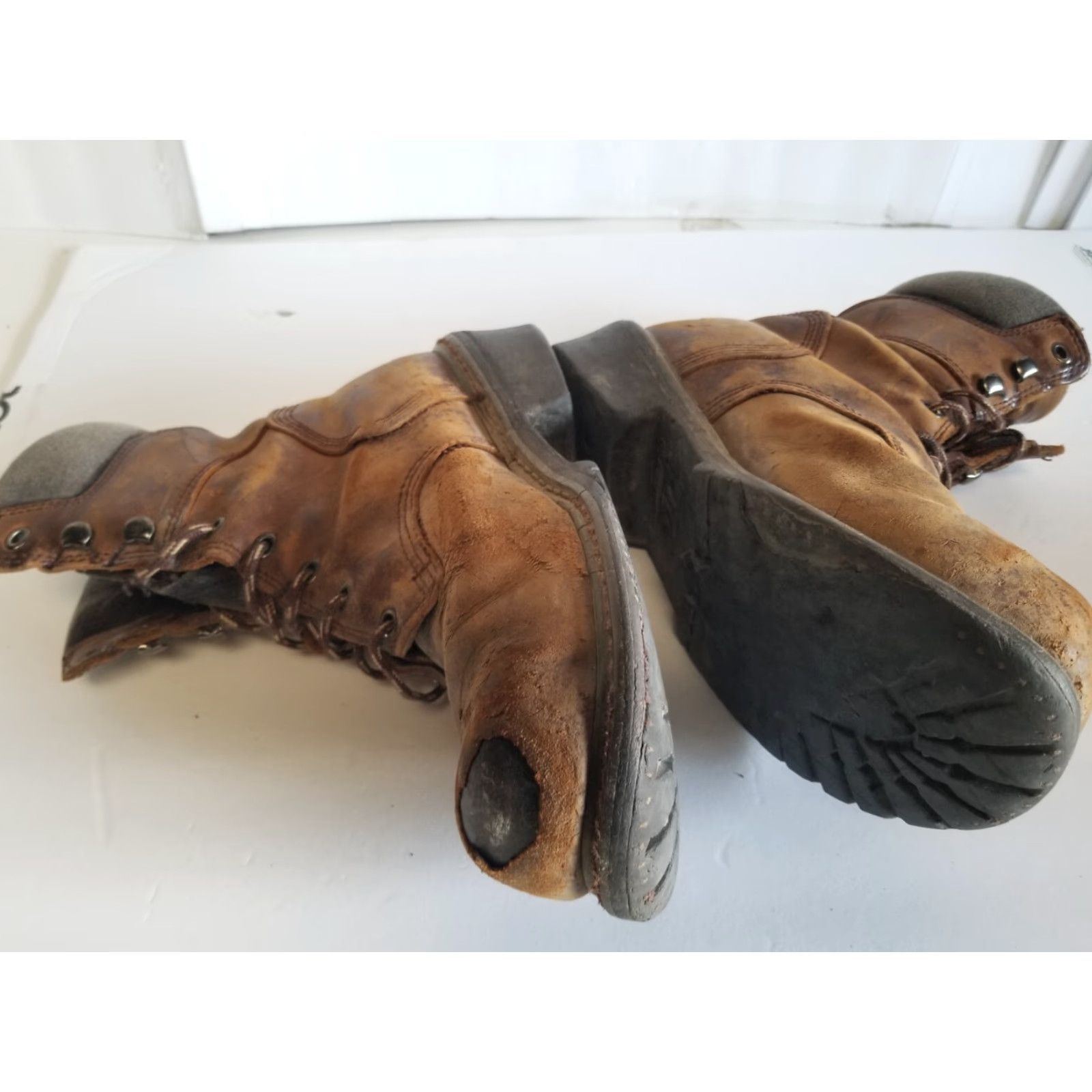 Chippewa Chippewa Logger Boots Men 8.5 Brown Leather Distressed Steel Toe 55026 Size US 9 / EU 42 - 7 Thumbnail