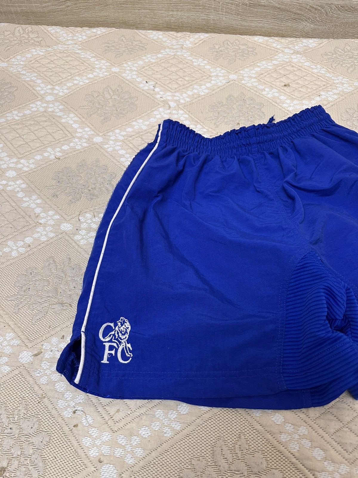 Umbro 🔥 Chelsea London Umbro Soccer Football Shorts Vintage Size US 32 / EU 48 - 3 Thumbnail