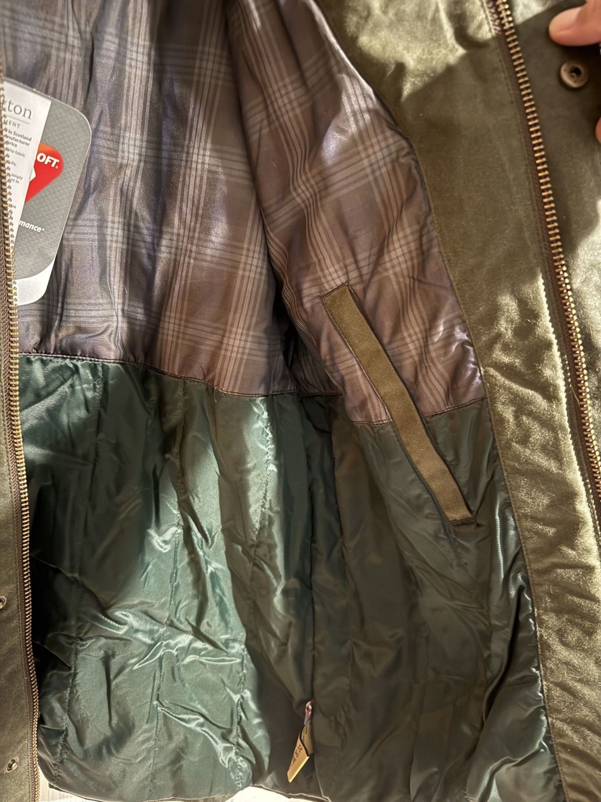 Other Dubarry of Ireland Carrickfergus Wax Jacket–Fennel Green New Size US L / EU 52-54 / 3 - 5 Thumbnail