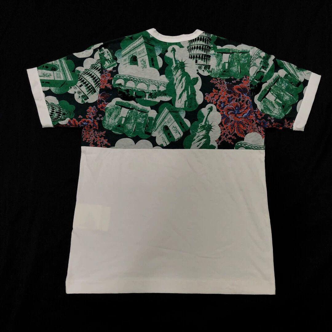 Comme des Garcons CDG 2001SS Fluo Travel White Cotton Panel Jacket Unisex Size US S / EU 44-46 / 1 - 5 Thumbnail