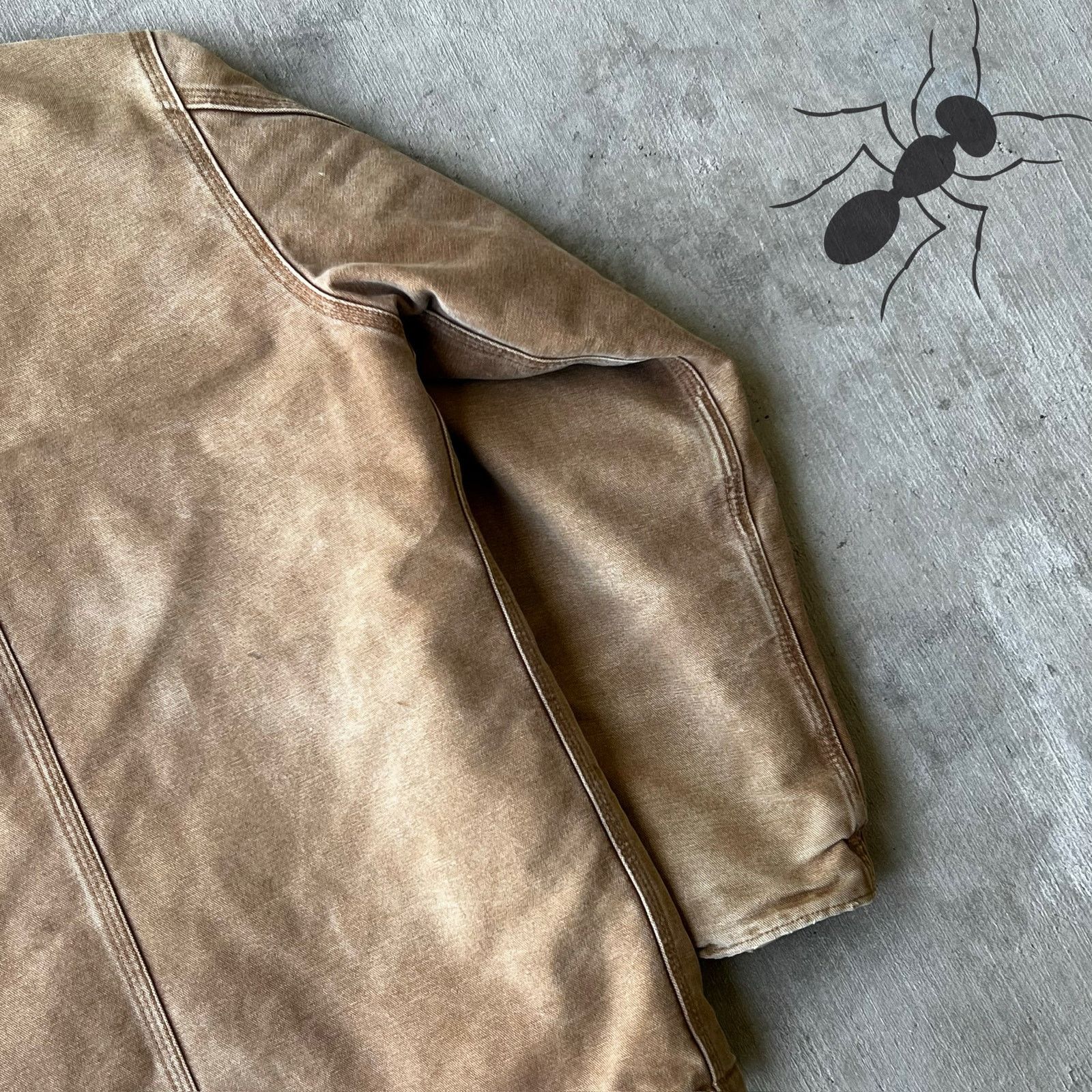 Carhartt × Vintage Carhartt YOUTH YYC26 BRN brown arctic work wear jacket Size US XS / EU 42 / 0 - 14 Thumbnail