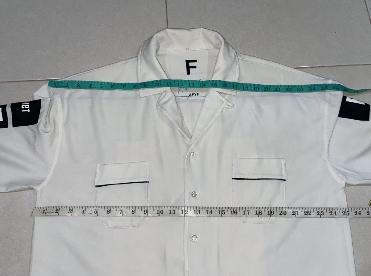 Japanese Brand AFYF Attitude of Fetishism OFF WHITE Style Shirt Size US L / EU 52-54 / 3 - 8 Thumbnail