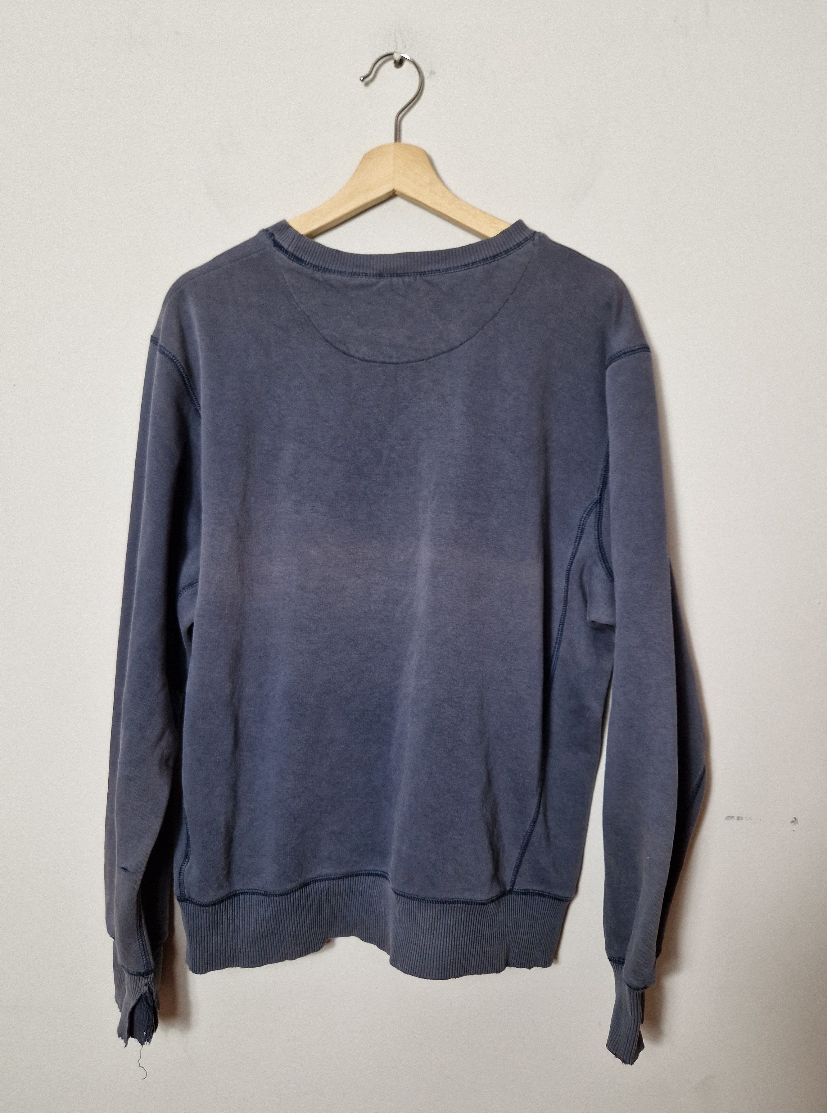 Nike × Vintage Nike vintage trashed distressed sweatshirt Size US XL / EU 56 / 4 - 5 Thumbnail