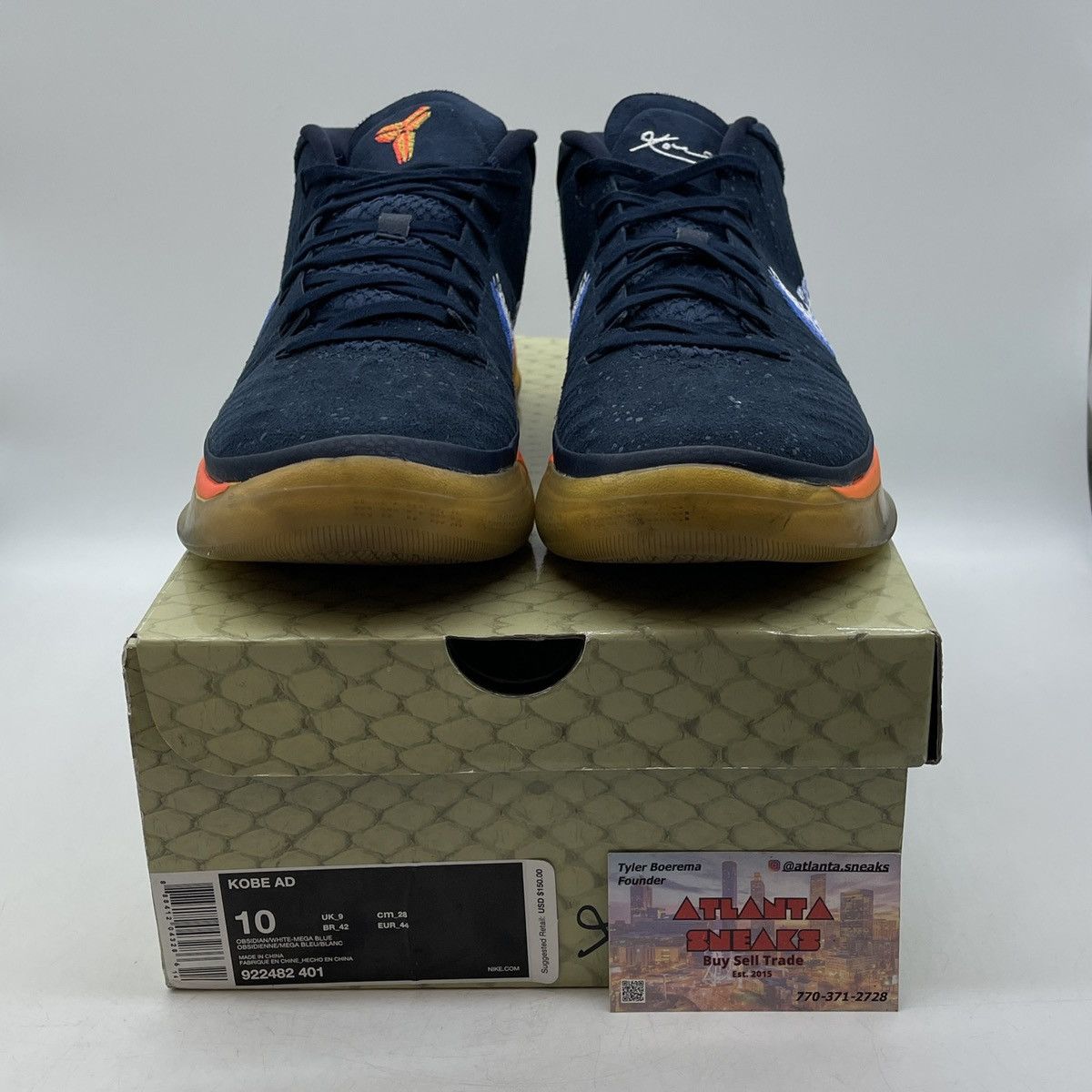 Nike Kobe A.D. mid rise Size US 10 / EU 43 - 2 Thumbnail