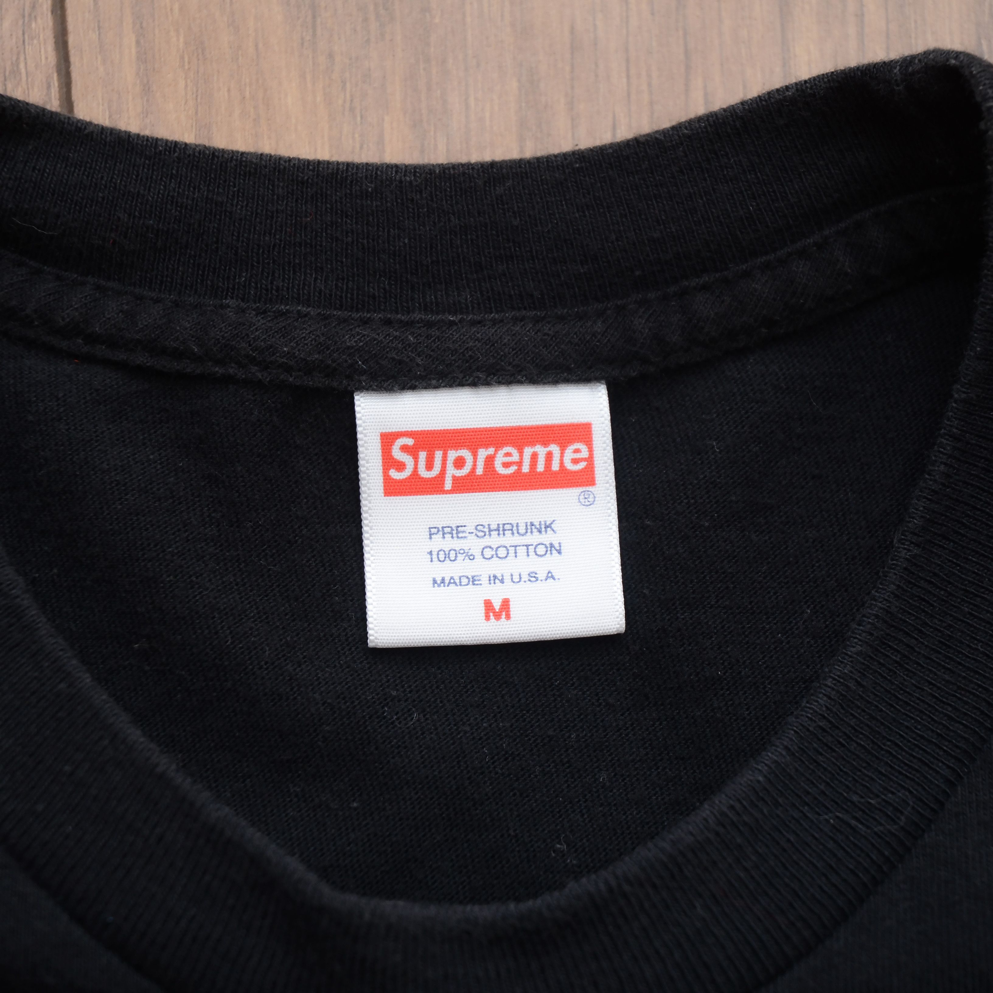 Supreme Supreme x Dan Colen ‘Fuck’ Tee ss 21 Black size M USA made Size US M / EU 48-50 / 2 - 14 Thumbnail
