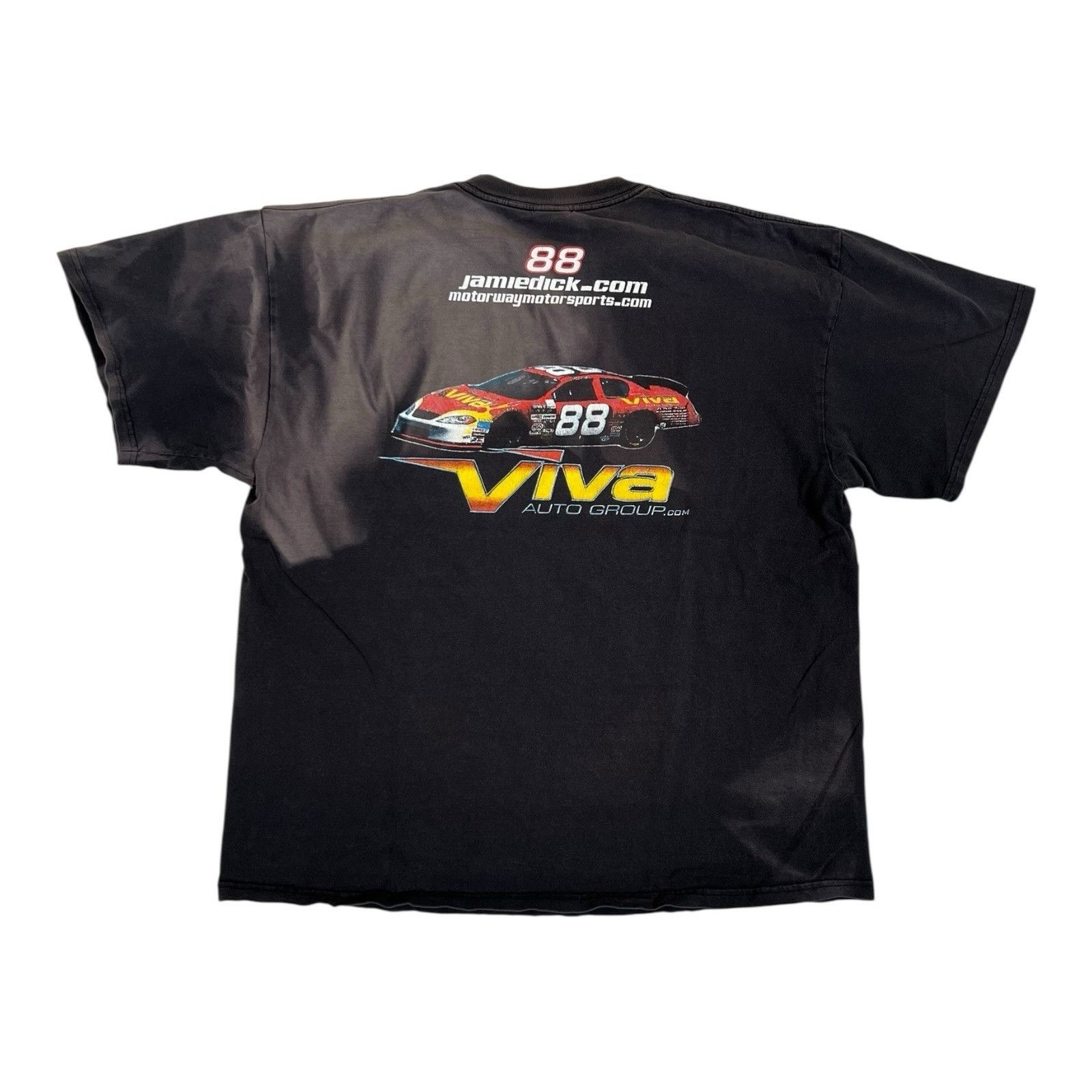 Delta Vintage Jaime Dick Viva Auto Group NASCAR Racing T-Shirt Siz Size US XL / EU 56 / 4 - 3 Thumbnail