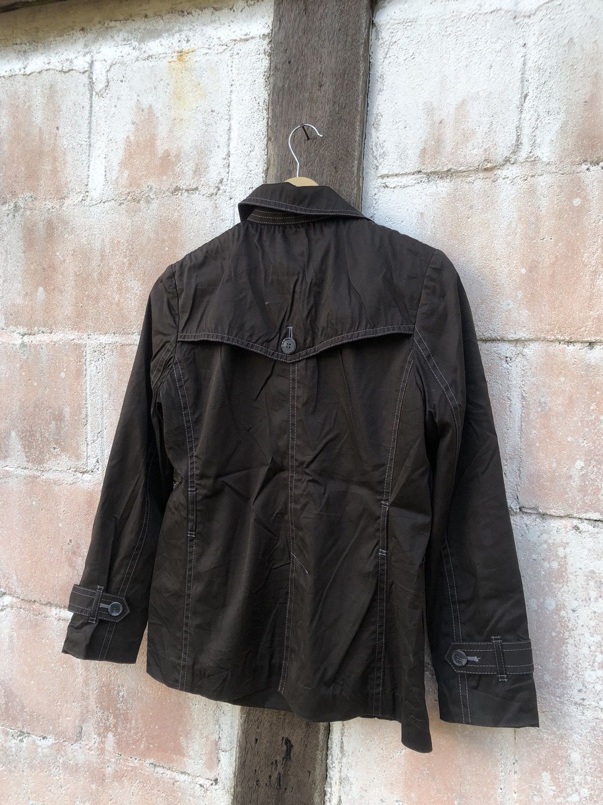 Homme + Femme La × Japanese Brand Garcon Des Gris Trenchcoat Jacket Size M / US 6-8 / IT 42-44 - 5 Thumbnail