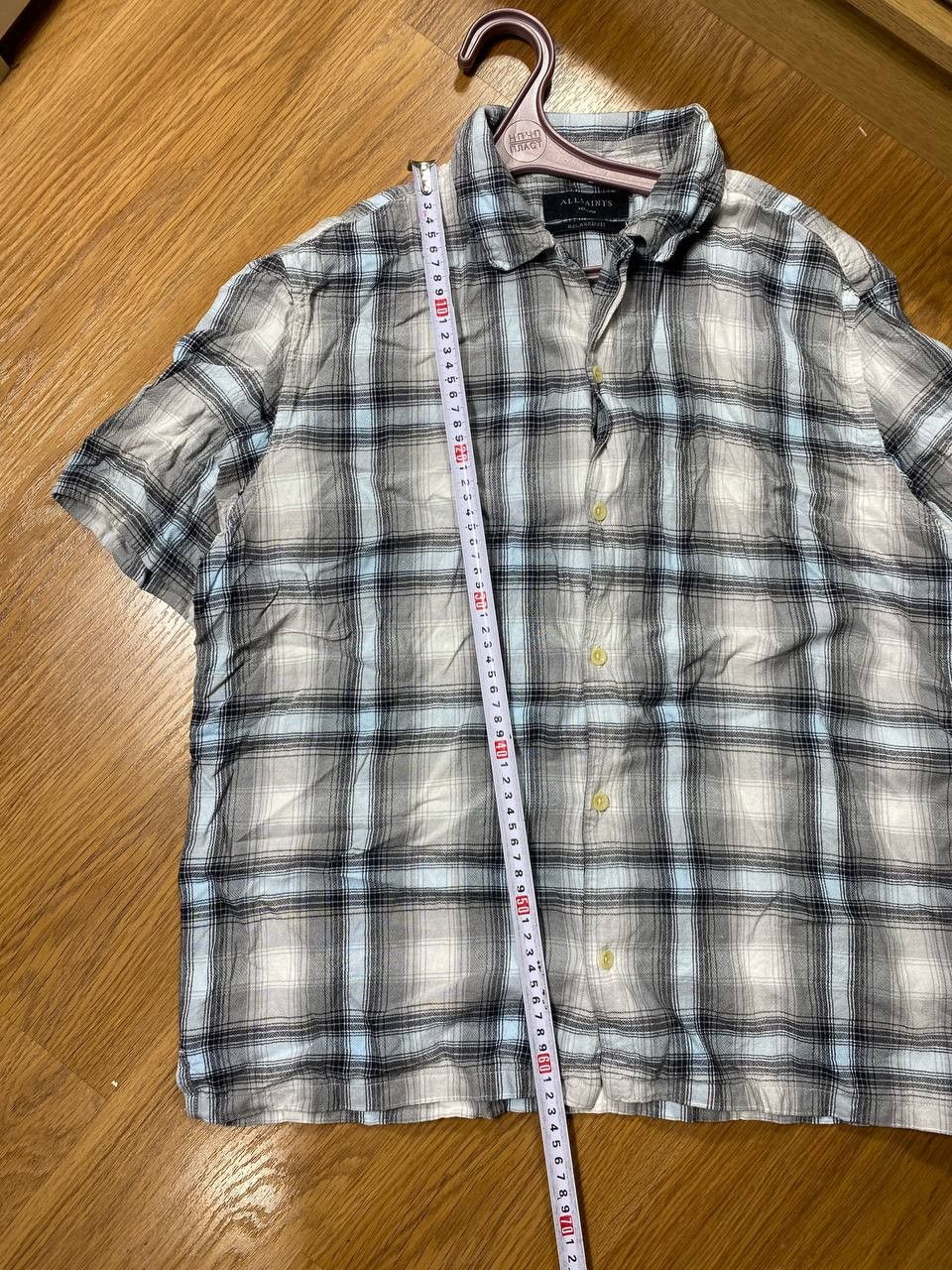 Affliction × Allsaints × Japanese Brand Y2K Affliction Style All Over Print T Shirt Tee Tapout Japan Size US M / EU 48-50 / 2 - 11 Thumbnail