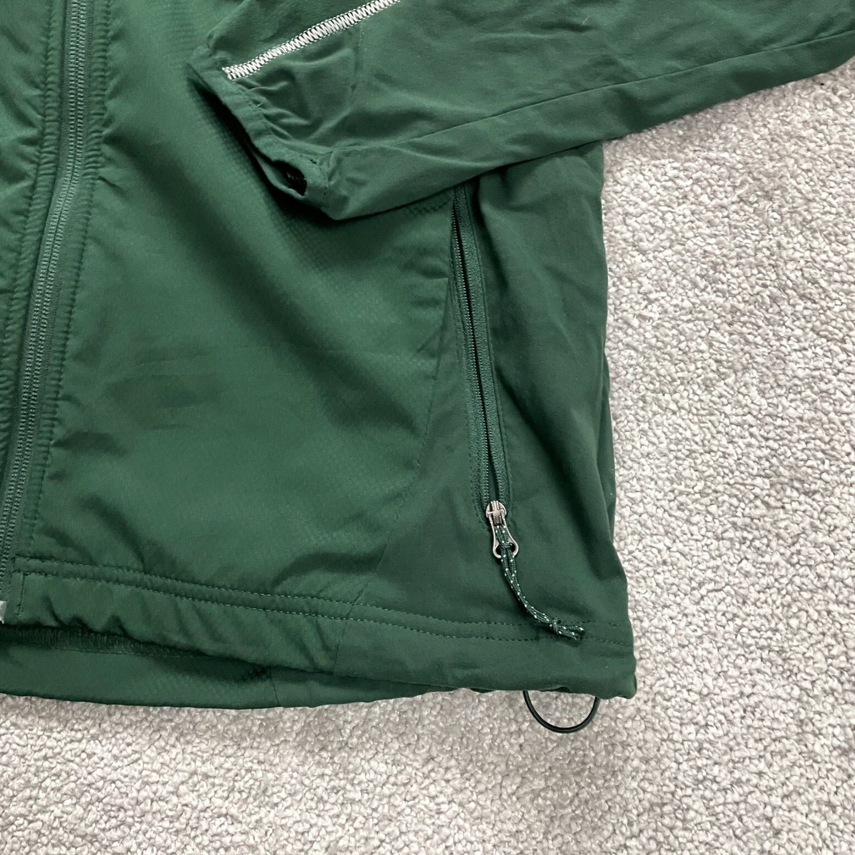 Vintage Columbia Windbreaker Jacket Womens XL Green Michigan State Spartans Size XL / US 12-14 / IT 48-50 - 4 Thumbnail