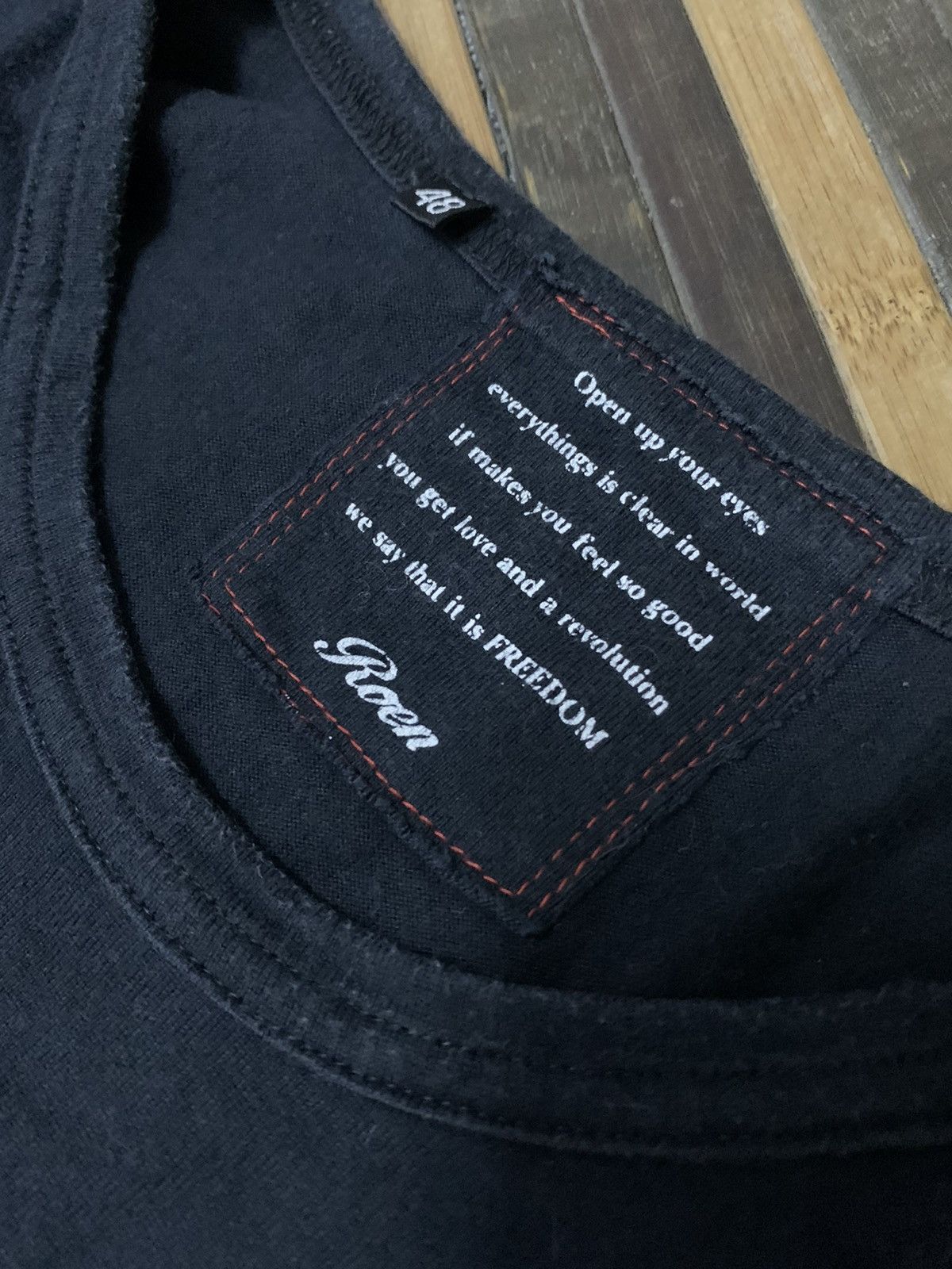 Roen 💥Japanese Fashion Designer Roen i Am Really Hot Shirt Size US S / EU 44-46 / 1 - 6 Thumbnail