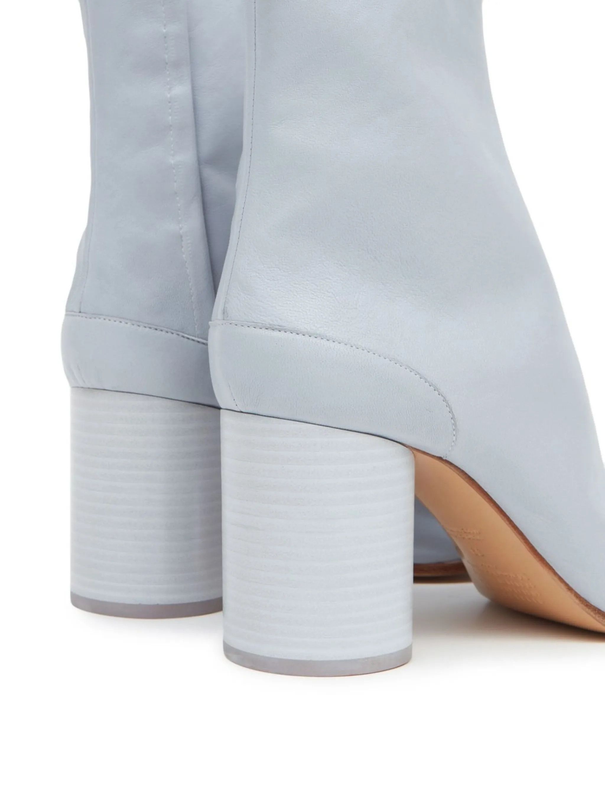 Maison Margiela oc11z0725 80 MM Tabi Ankle Boots in Light Blue Size US 8 / IT 38 - 5 Thumbnail