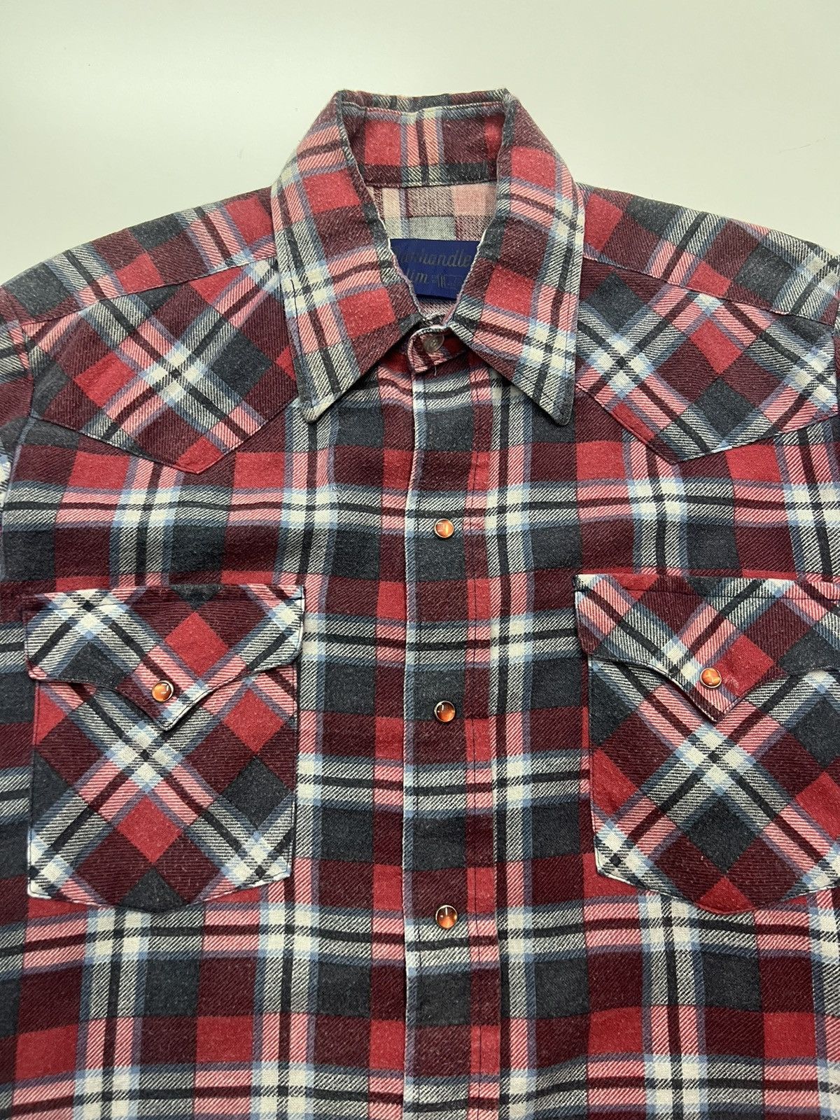 Vintage VINTAGE PANHANDLE SLIM PEARL SNAP BUTTON SHIRT Size US S / EU 44-46 / 1 - 3 Thumbnail