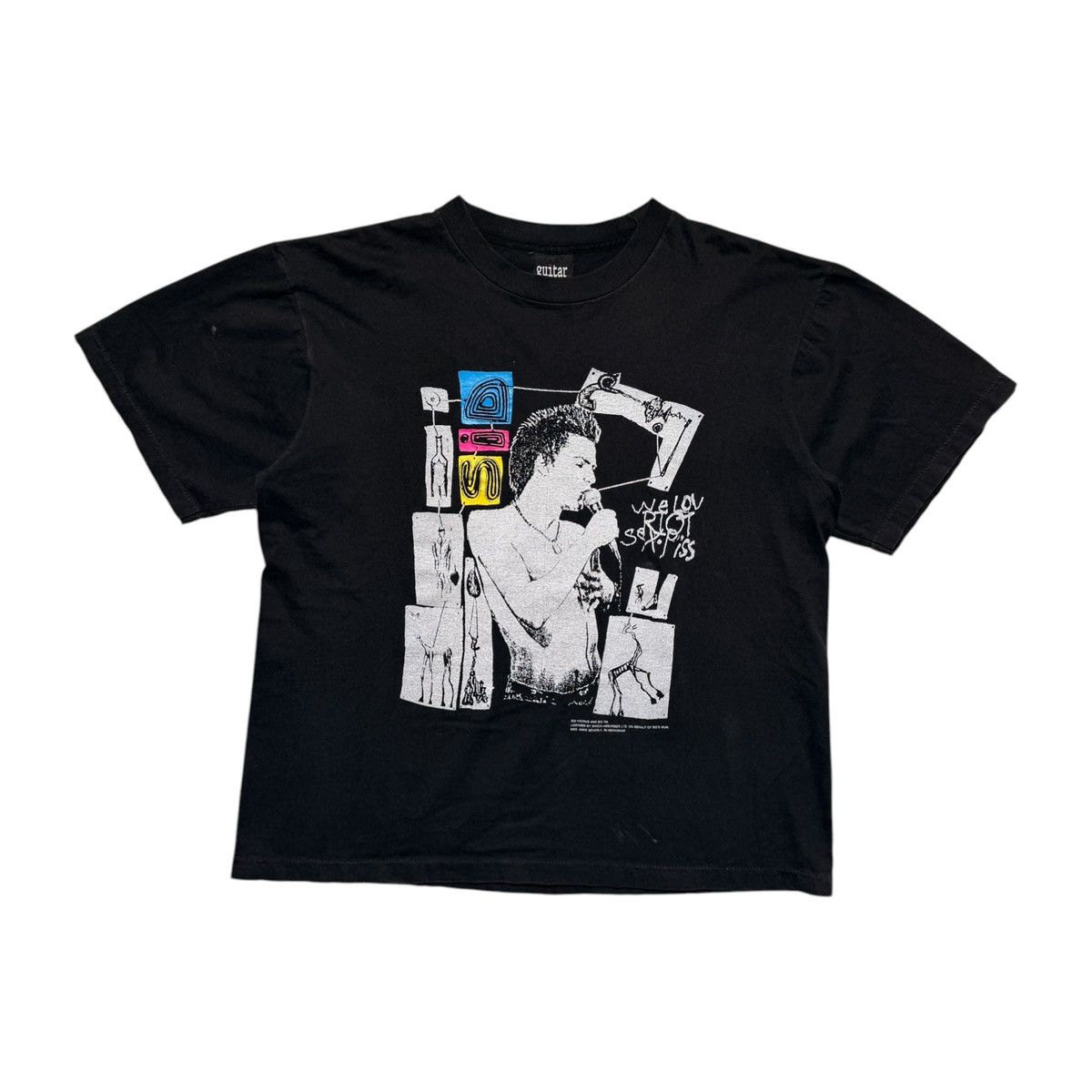 Vintage Sid Vicious vintage 90s tee Size US M / EU 48-50 / 2 - 1 Thumbnail