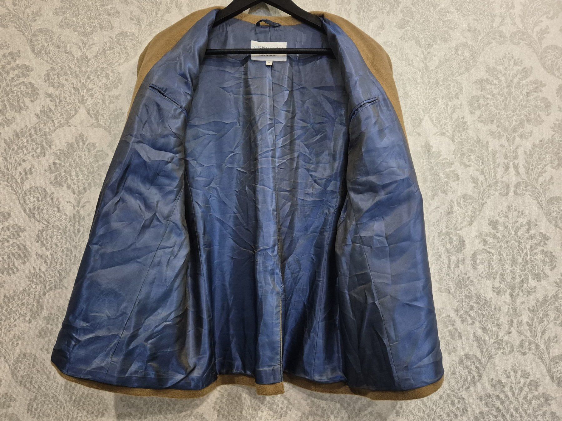 Johnstons Of Elgin Johnstons of Elgin 100% cashmere brown blazer Size L / US 10 / IT 46 - 3 Thumbnail
