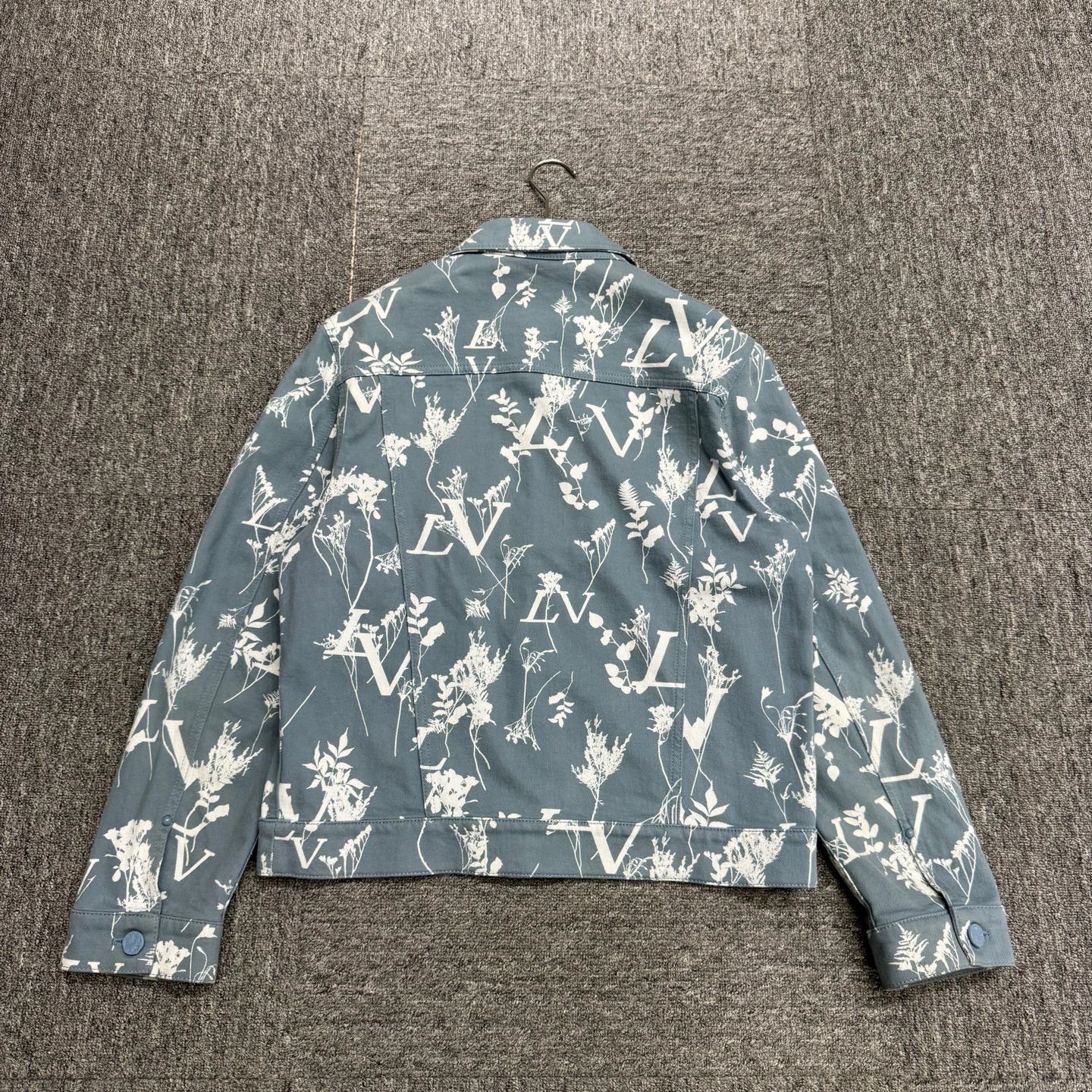Louis Vuitton lv wheat ear all over print denim jacket Size US S / EU 44-46 / 1 - 7 Thumbnail