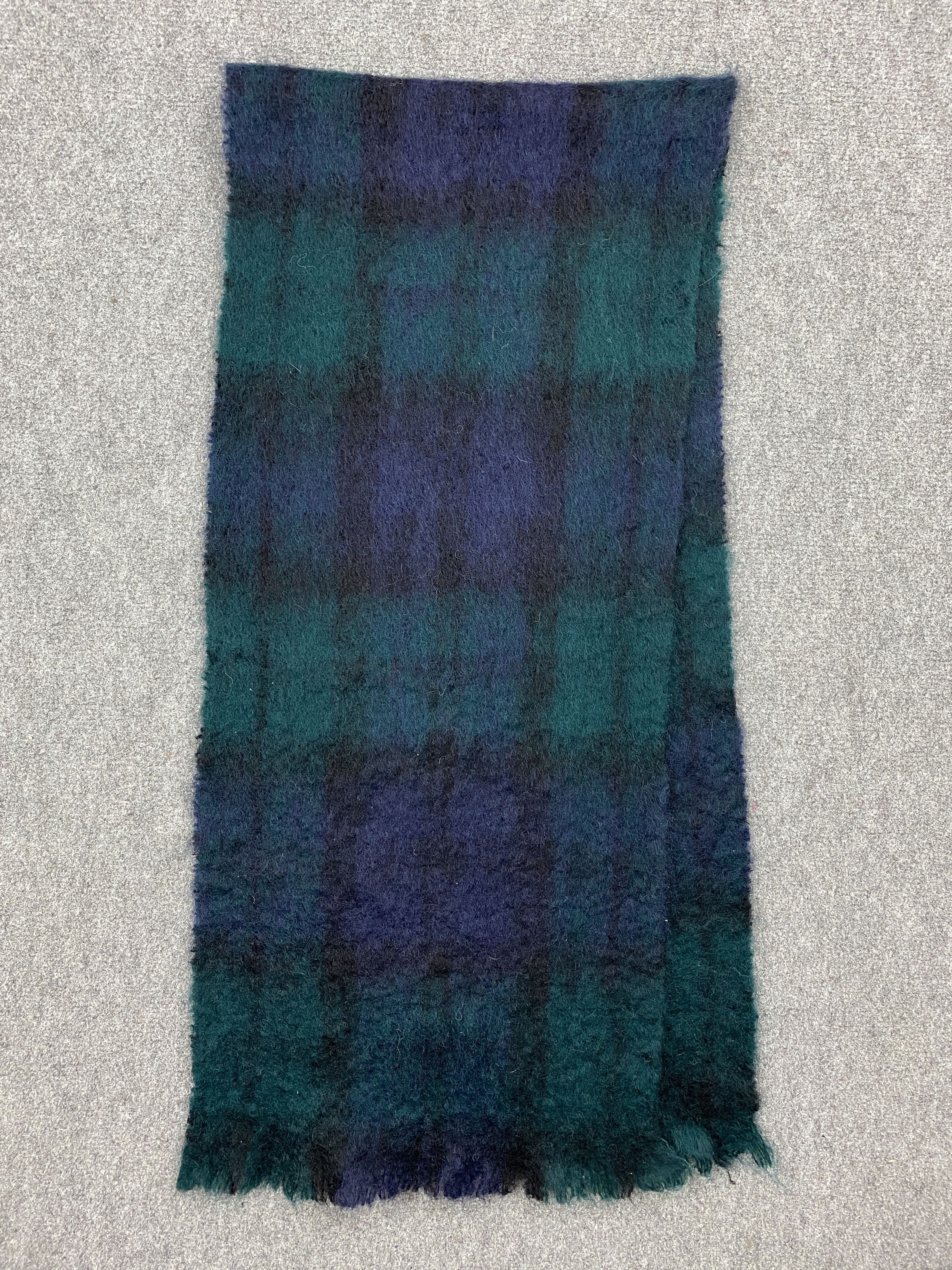 Vintage John Scott Mohair Scarf / Muffler / Neckwear -SC0038 Size ONE SIZE - 9 Thumbnail