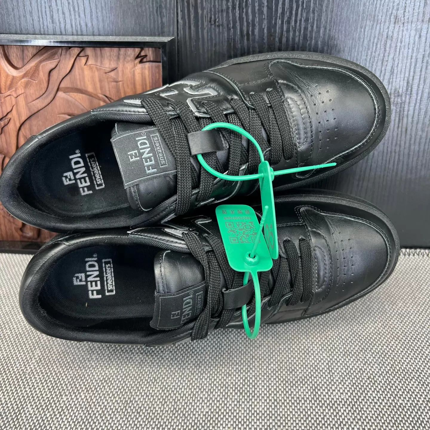 Fendi Fendi Match Black Sneaker US9/EU43 Worn Few Times Size US 10 / EU 43 - 7 Thumbnail