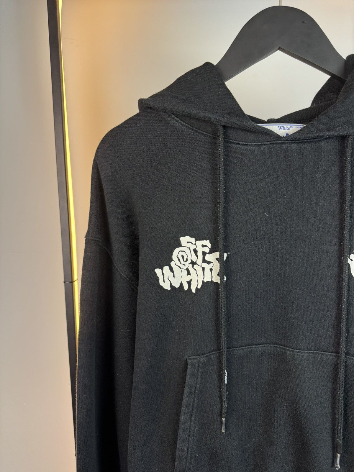 Off-White × Virgil Abloh Off-White SS21 Red Tongue Out Over Logo Printing Loose Fit Size XS / US 0-2 / IT 36-38 - 3 Thumbnail