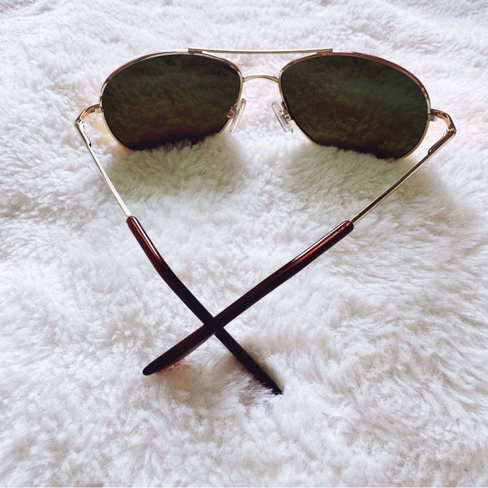 Other Jessa Orange Polarized Classic Aviator Sunglasses Size ONE SIZE - 8 Thumbnail
