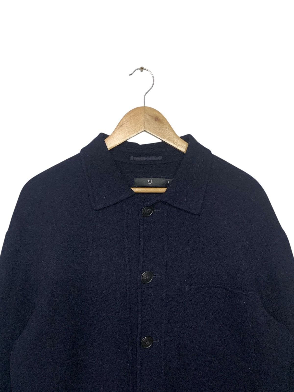 Japanese Brand × Jil Sander × Uniqlo Uniqlo X Jil Sander Wool Button Ups Jacket Size US S / EU 44-46 / 1 - 5 Thumbnail