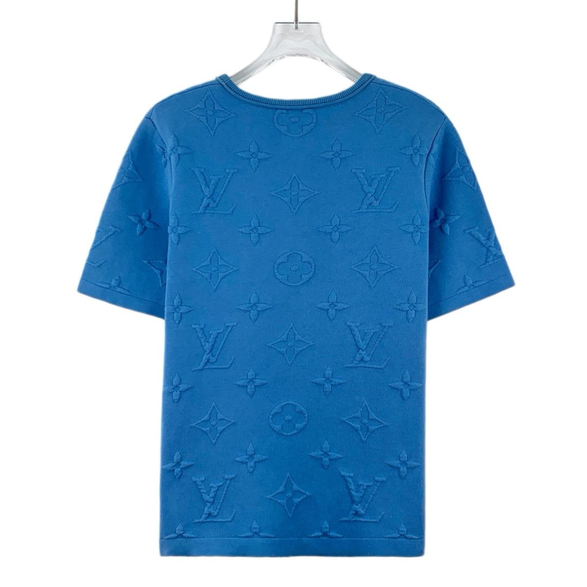 Louis Vuitton Louis Vuitton All-over Embossed Short Sleeve T-Shirt K26WX Size S / US 4 / IT 40 - 2 Thumbnail