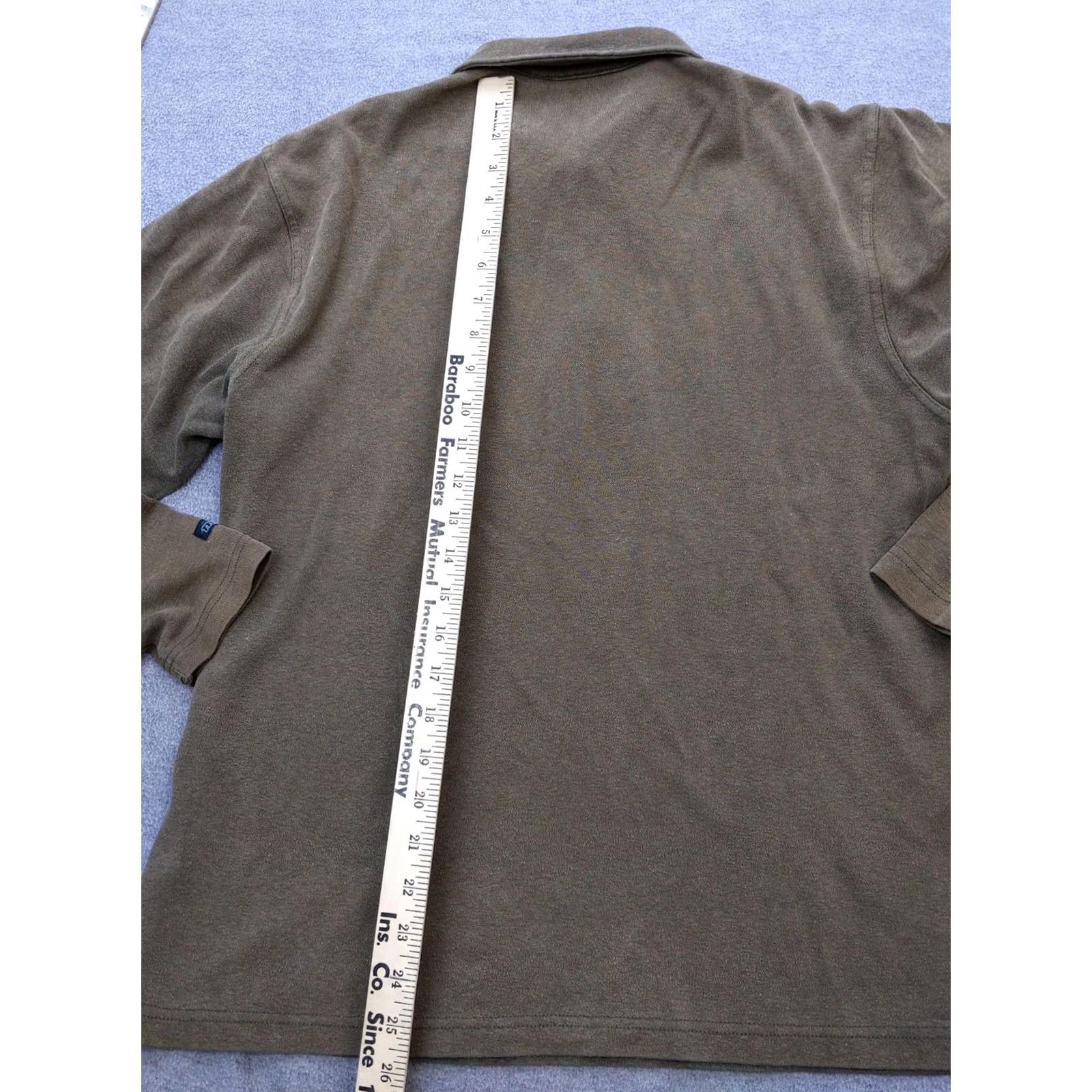 Manastash Manastash Sweater Mens Large Green 1/4 Zip Mock Neck Pullover Hemp Cotton Knit Pullover Knit Shirt Size US L / EU 52-54 / 3 - 7 Thumbnail