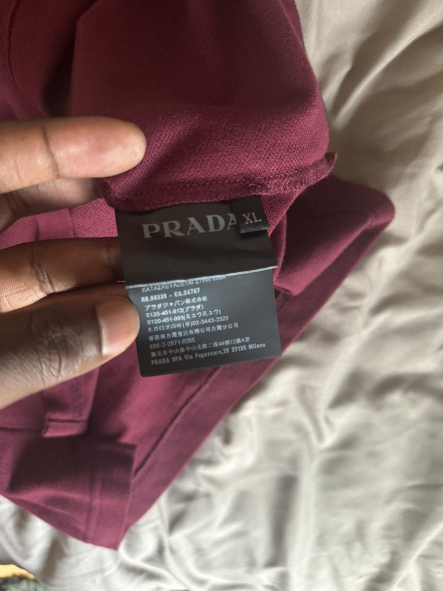 Prada Prada logo shortsleeve Size US XL / EU 56 / 4 - 4 Thumbnail