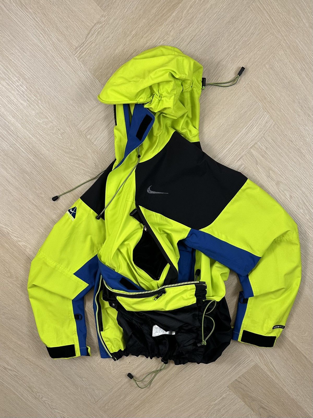 00s Nike ACG STORM FIT nylon jacket イエロー