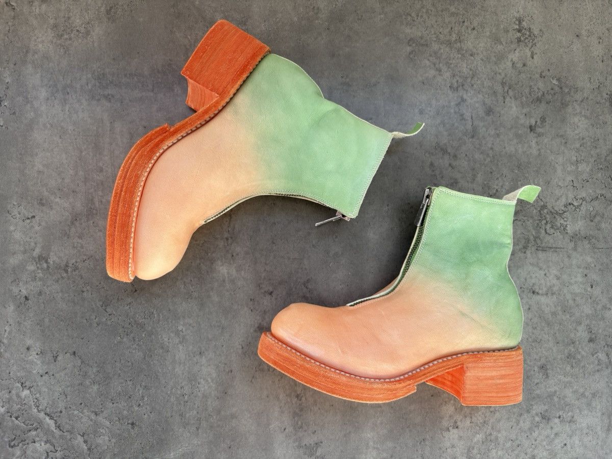 Guidi Guidi two tone full leather ankle boots new never worn Size US 5 / IT 35 - 7 Thumbnail