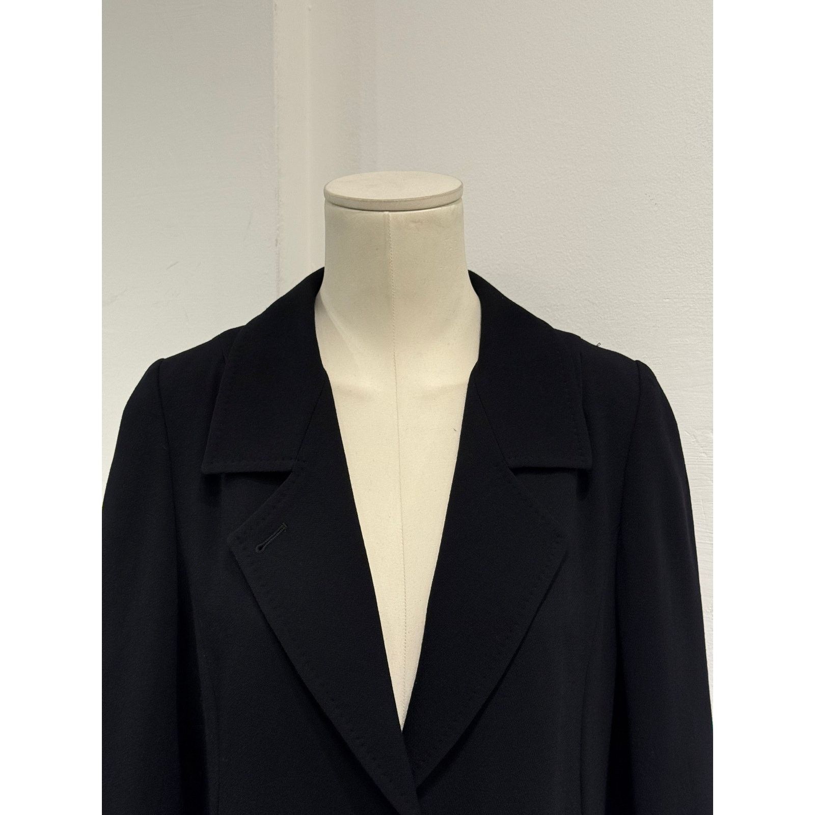 Ann Demeulemeester 2000s Ann Demeulemeester fishtail wool coat Size S / US 4 / IT 40 - 9 Thumbnail