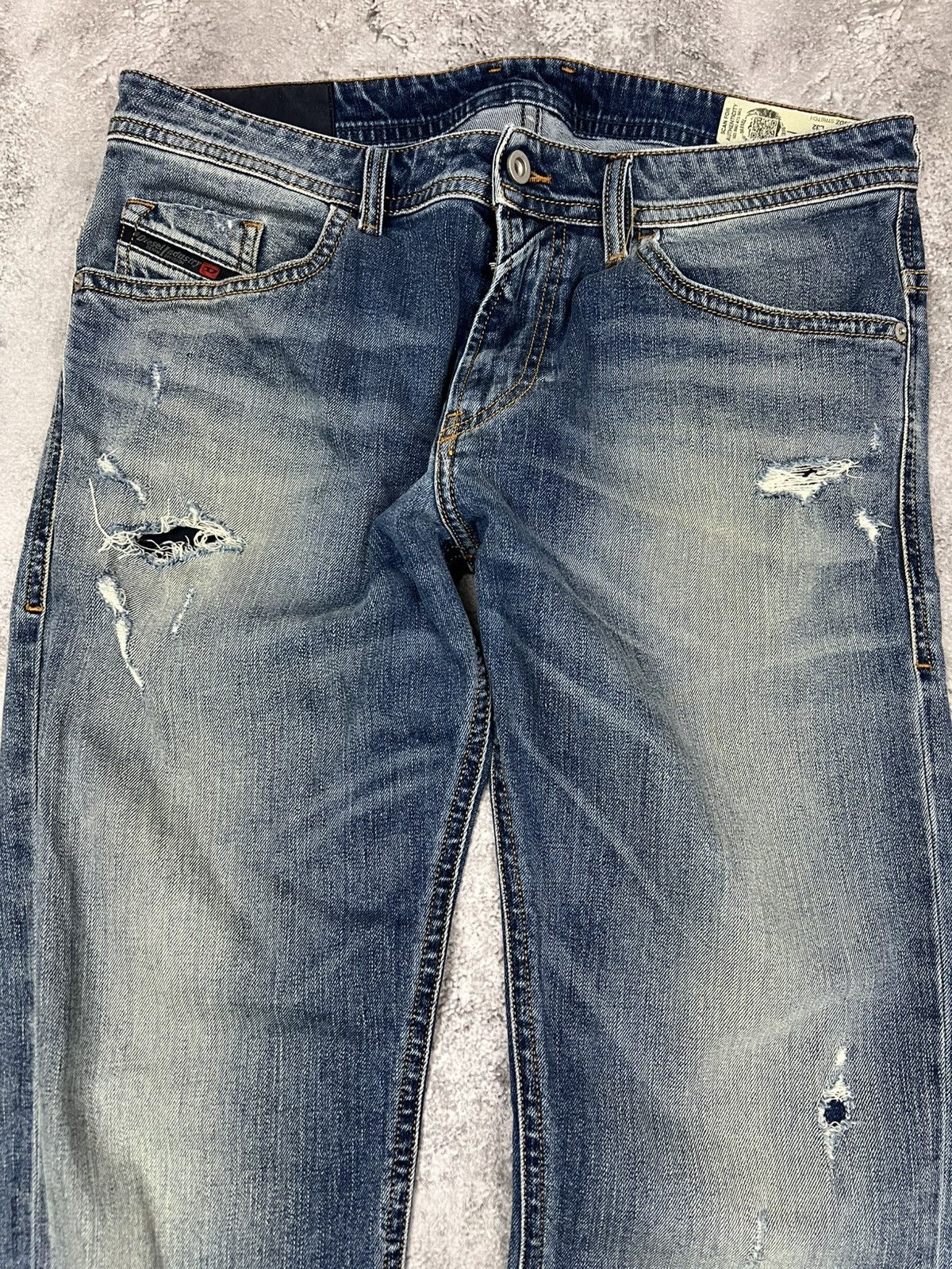 Diesel Diesel Thommer Blue Denim Pants Jeans Size US 34 / EU 50 - 4 Thumbnail