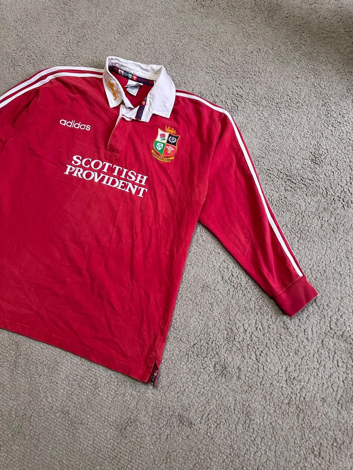 Adidas Vintage 1997 British & Irish Lions rugby shirt Sz M Size US M / EU 48-50 / 2 - 4 Thumbnail