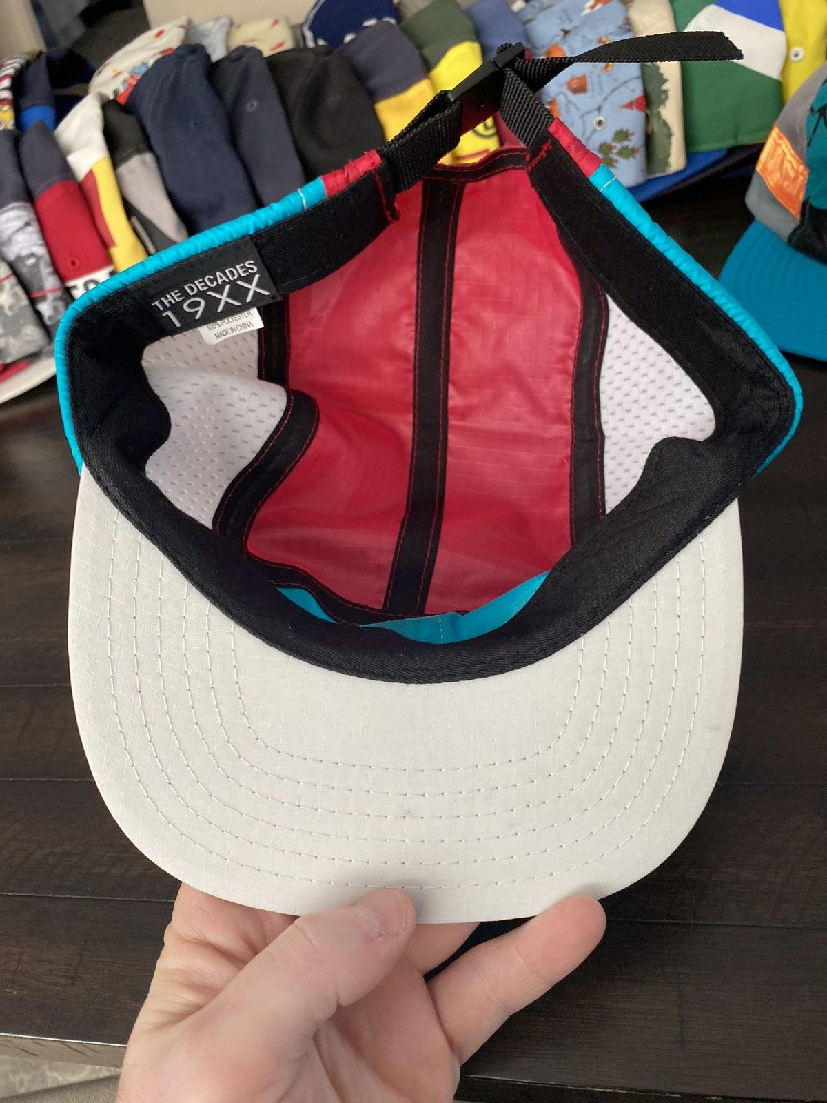 The Decades Hat Co. The decades hat co - nylon 5 panel hat - never worn, RARE Size ONE SIZE - 4 Thumbnail
