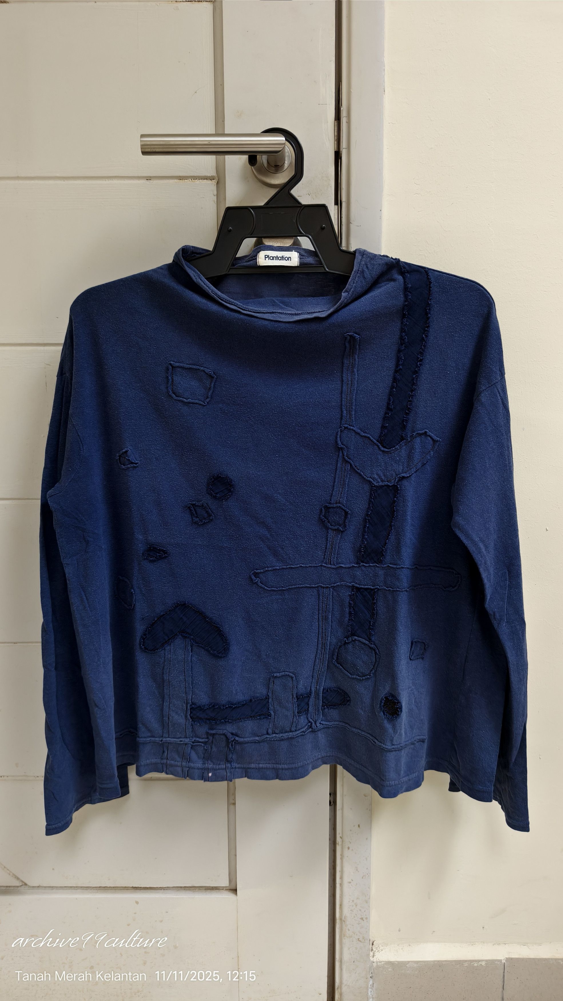 Issey Miyake Vintage Plantation homies atchwork and raw edge shirt Size M / US 6-8 / IT 42-44 - 1 Thumbnail